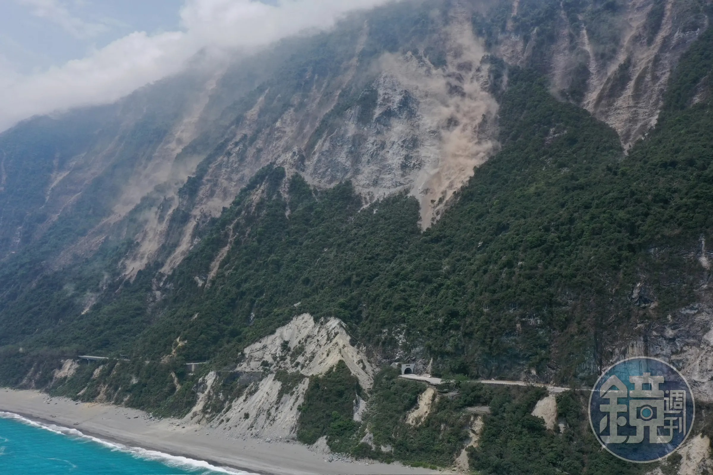 2024年4月3日，花蓮發生芮氏規模7.1強震，全台有感。（本刊資料照）