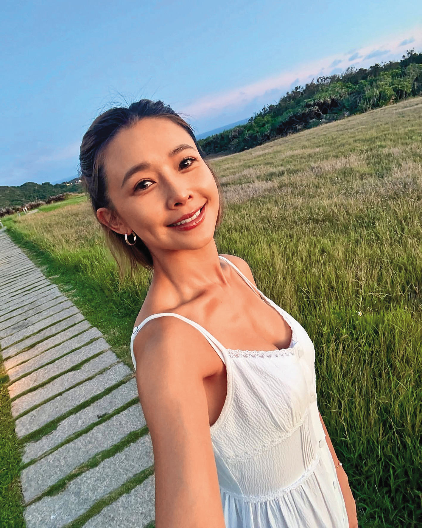 近來吳婉君沒有工作行程，到南部度假時一直上傳圖文，看來若有所思而且很有生活心得。（翻攝自吳婉君IG）