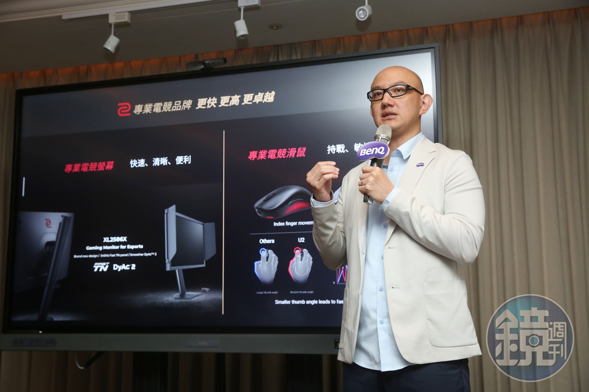 佳世達集團旗下的明基電通今年針對電競市場推出多款新品,企圖進一步擴大在電競市場的戰果。
