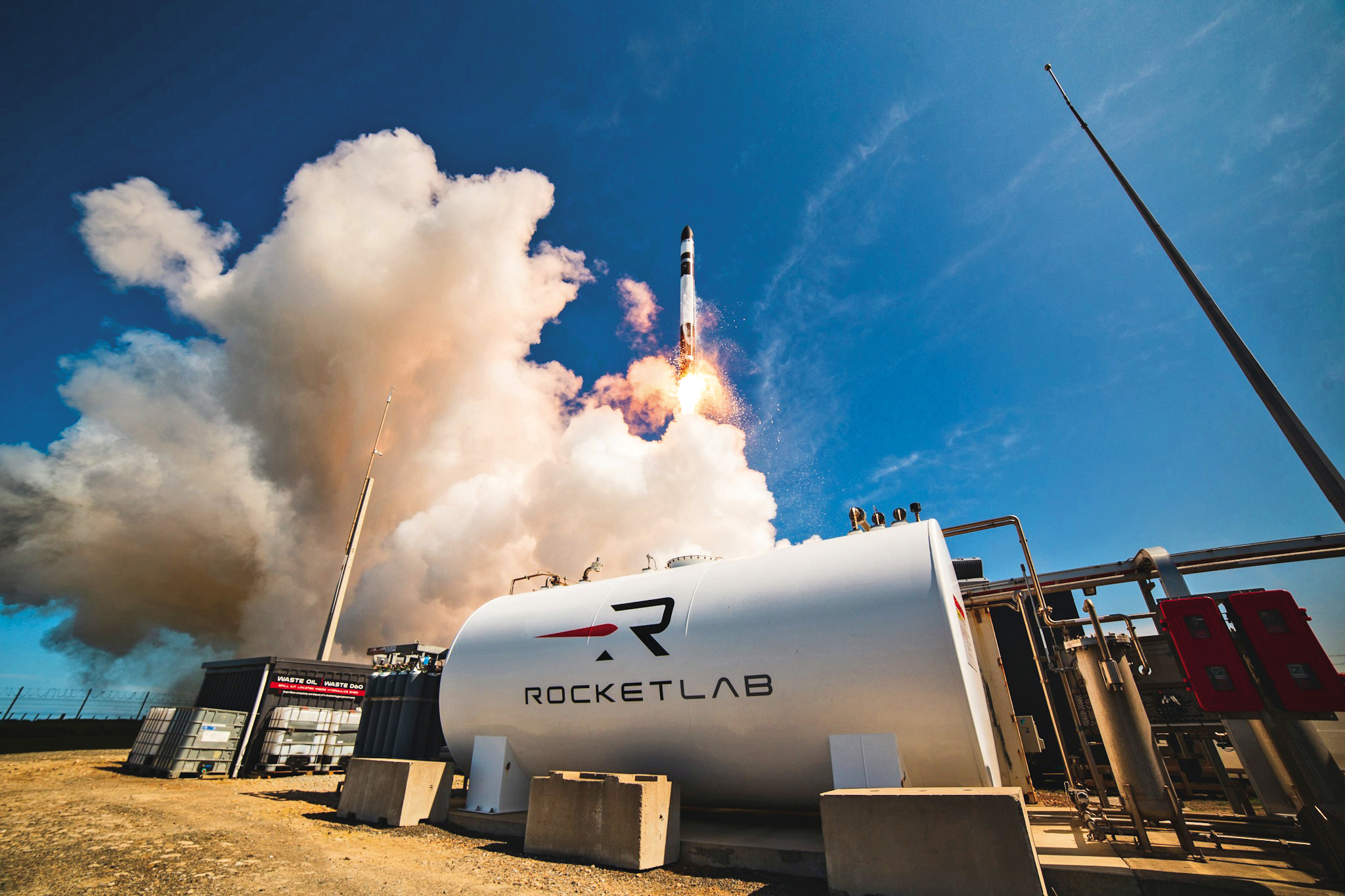 火箭實驗室（Rocket Lab）今年來股價漲幅近9成，公司獲利大幅改善，有機會虧轉盈。（翻攝自Rocket Lab臉書）