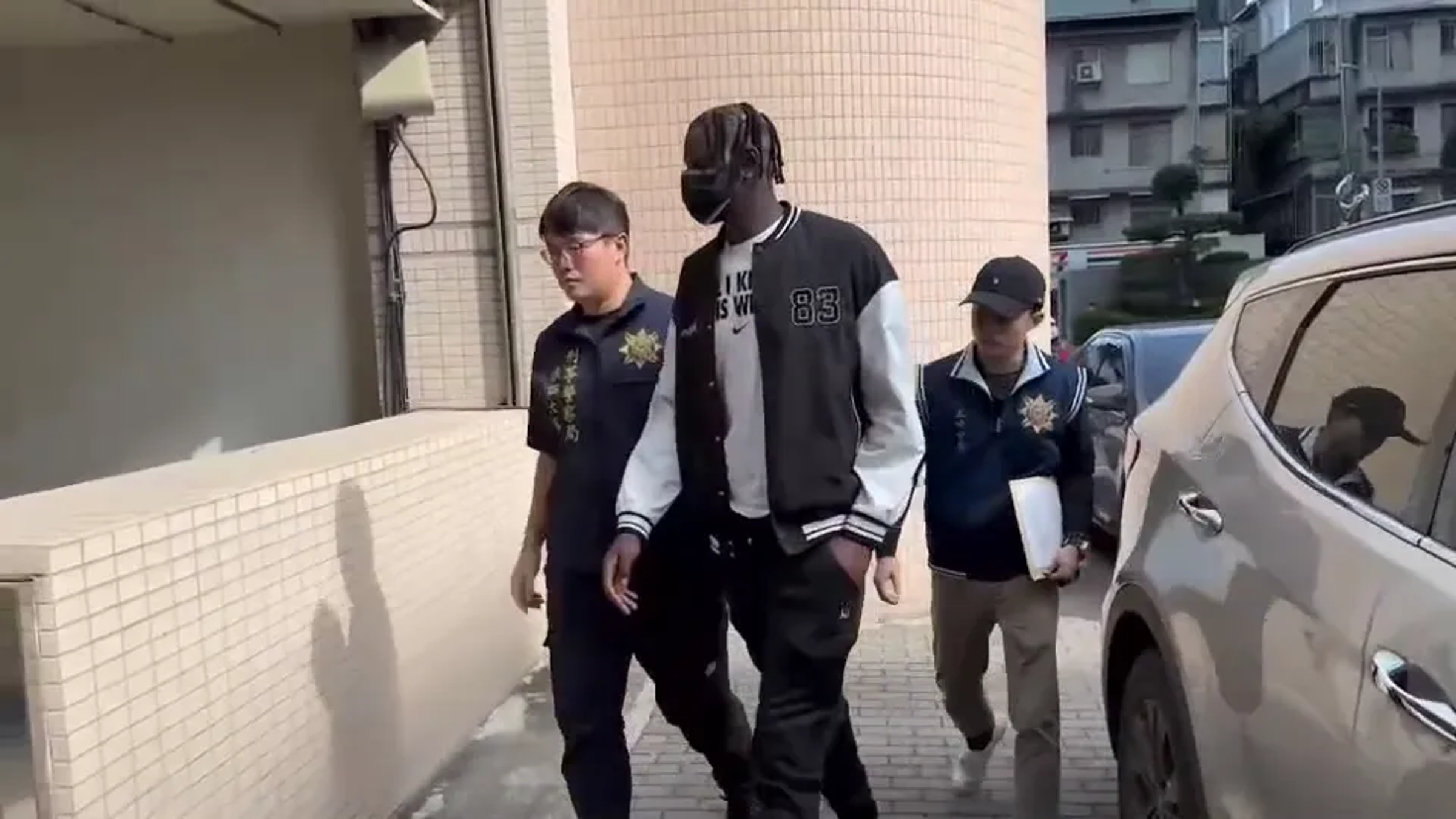 裕隆球員洋將斑霸也被傳喚。(翻攝畫面)