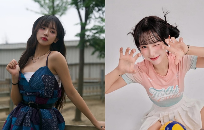 朴恩惠在見面會與粉絲互動時，遭粉絲突然抓手並舔手的畫面曝光，引發網路熱烈討論。（翻攝自instagram/3un._.hy3）