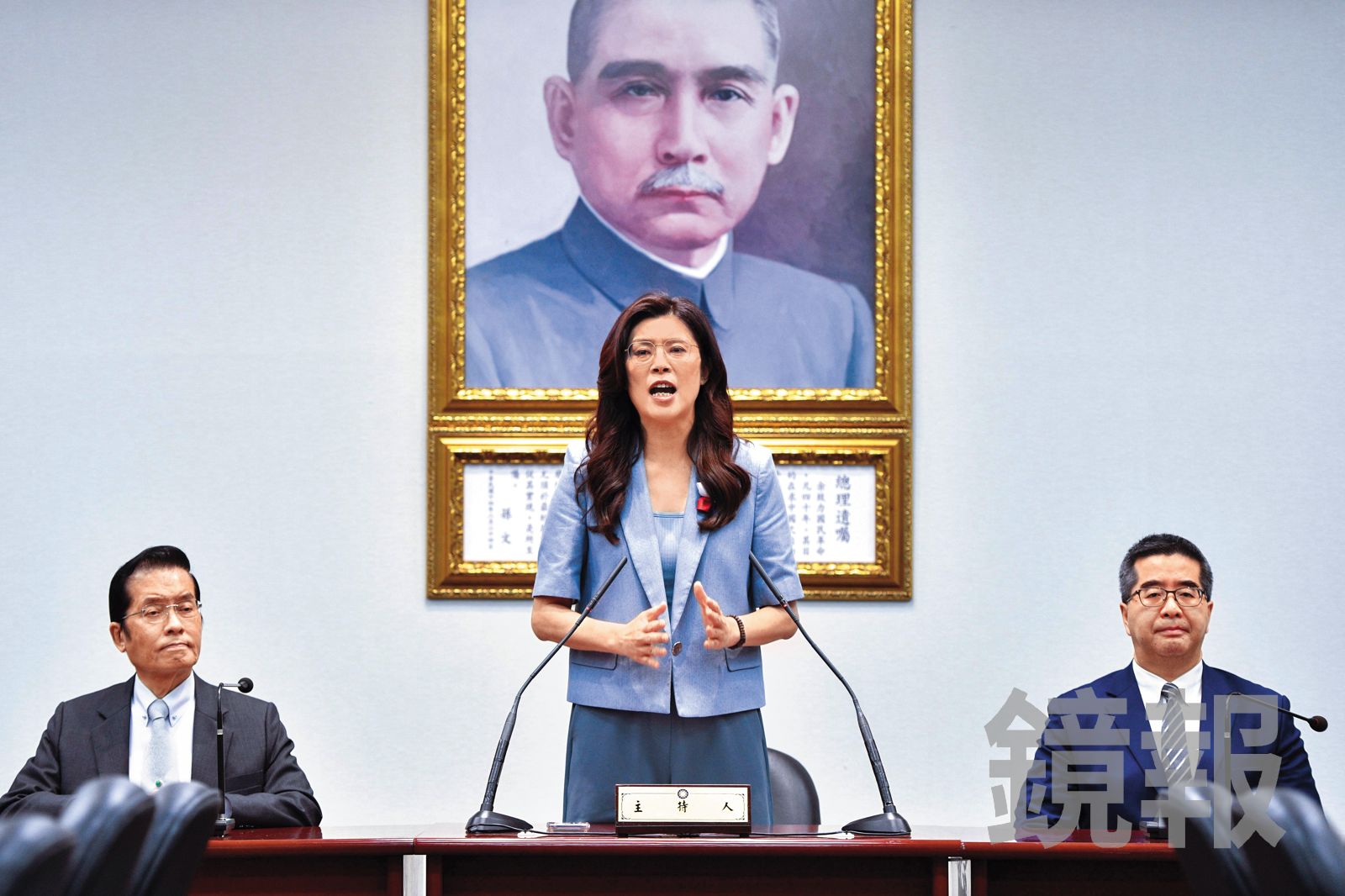 鏡觀/注定是擺拍道具的鄭麗文和平之旅