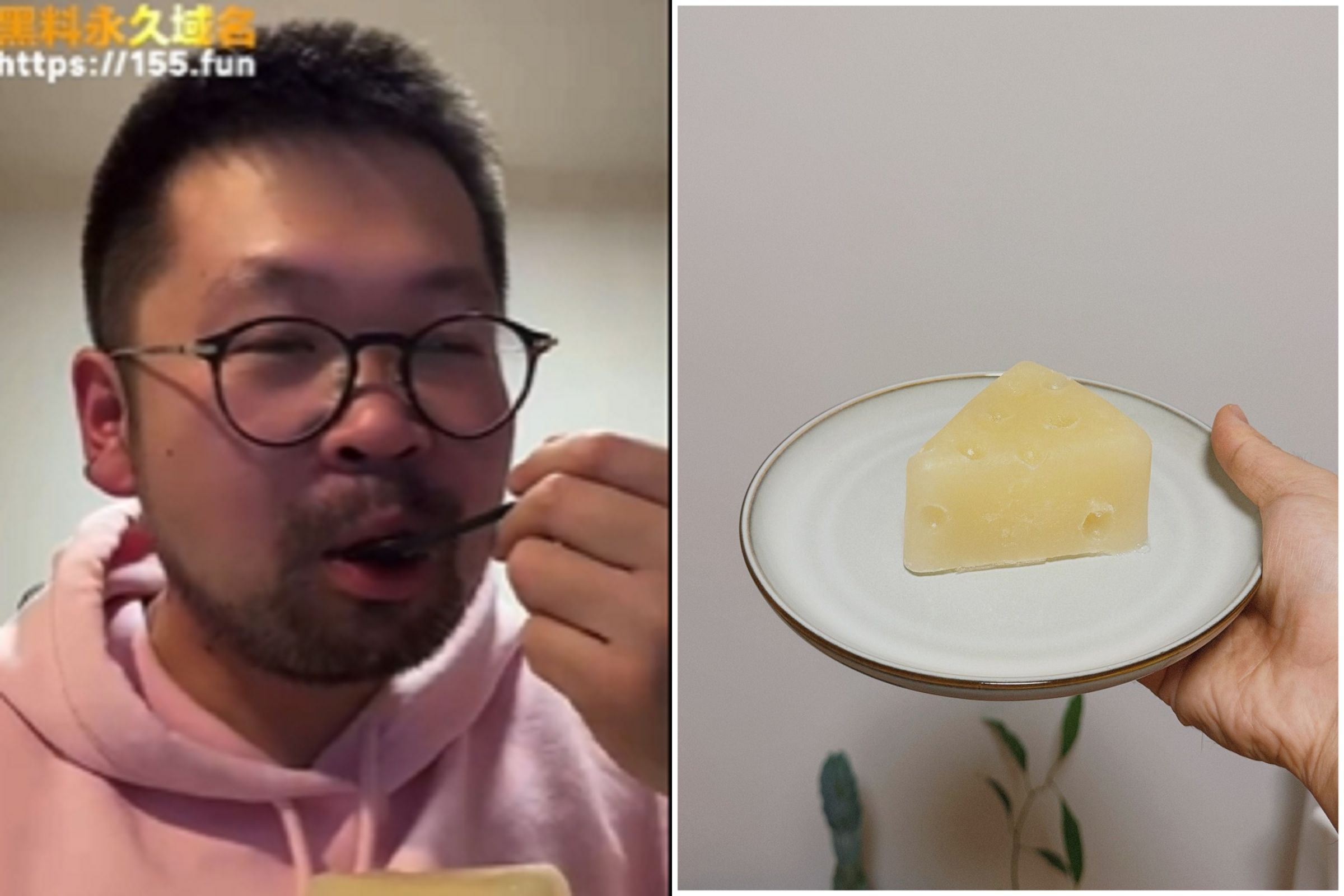 網紅蒐集19人精液製成蛋糕,滿滿「嘉明味道」吃得真香啊!(翻自X平台)