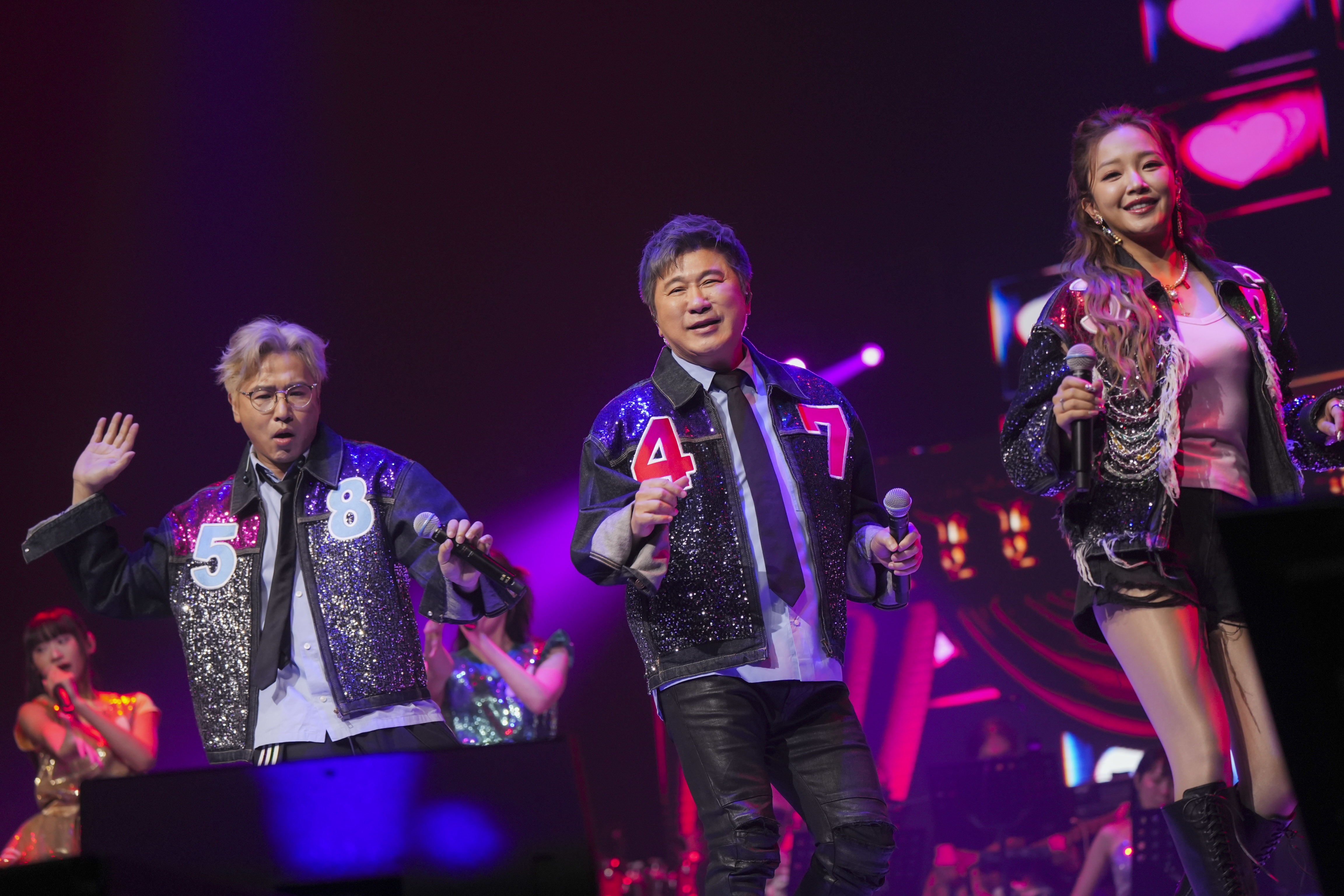 「鑽石舞台之夜」演唱會在臺北流行音樂中心登場。（萬星傳播提供）