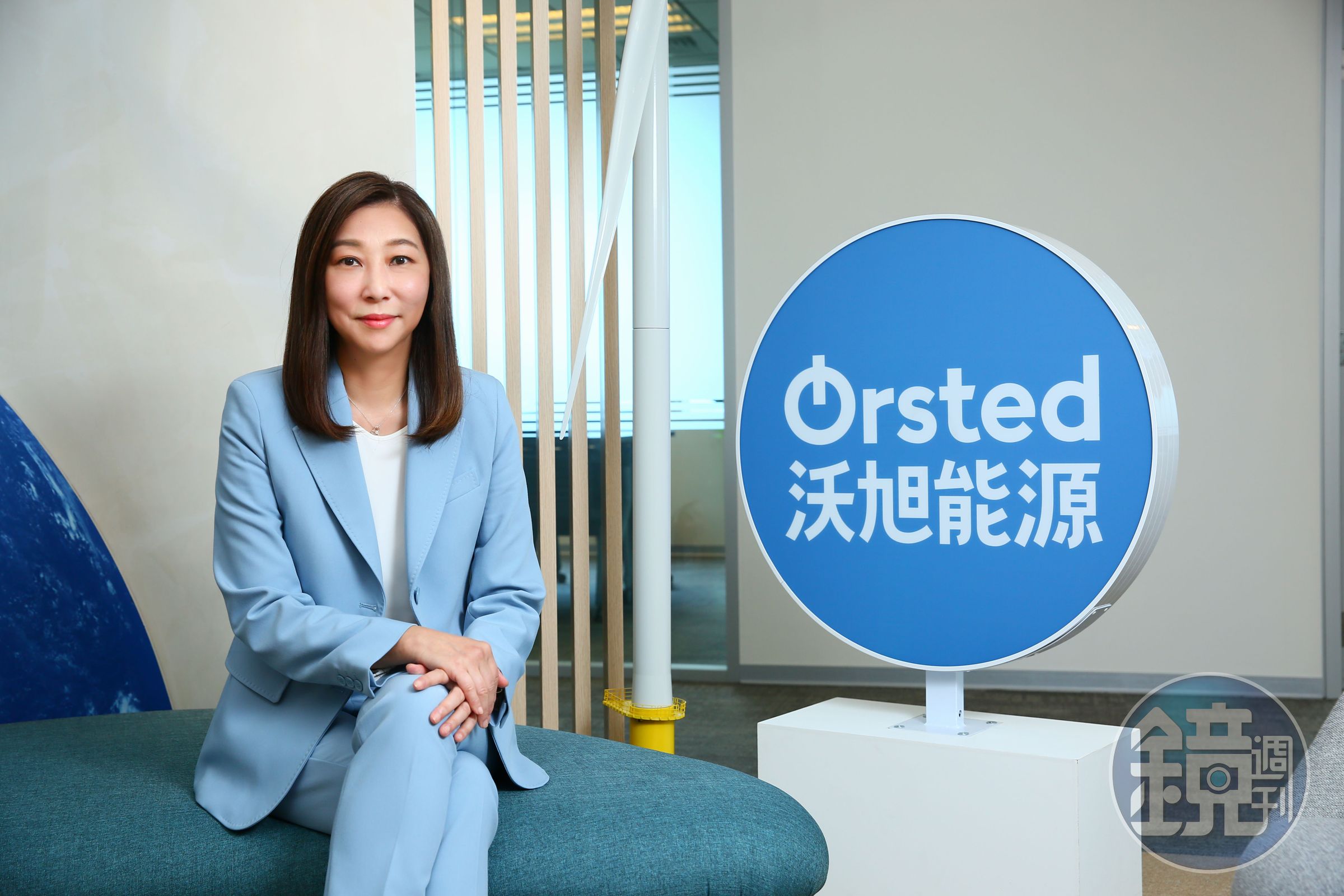 沃旭台灣董事長汪欣潔表示,沃旭可以感受到台灣社會、企業對綠電需求無法被滿足的焦慮,所以風場的完工與併網時程,必須有一個具體的時程。