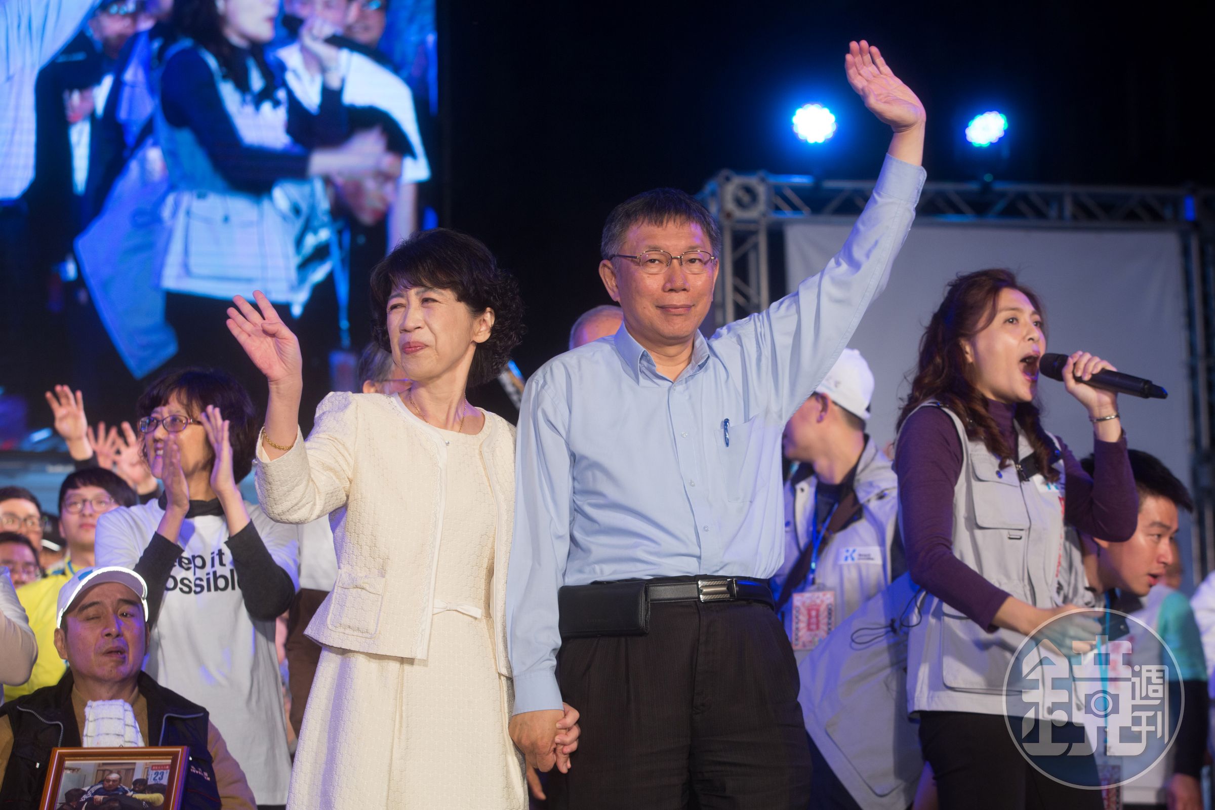 柯文哲的太太陳佩琪昨po文，批評國民黨就像是「恐怖情人」。（本刊資料照）