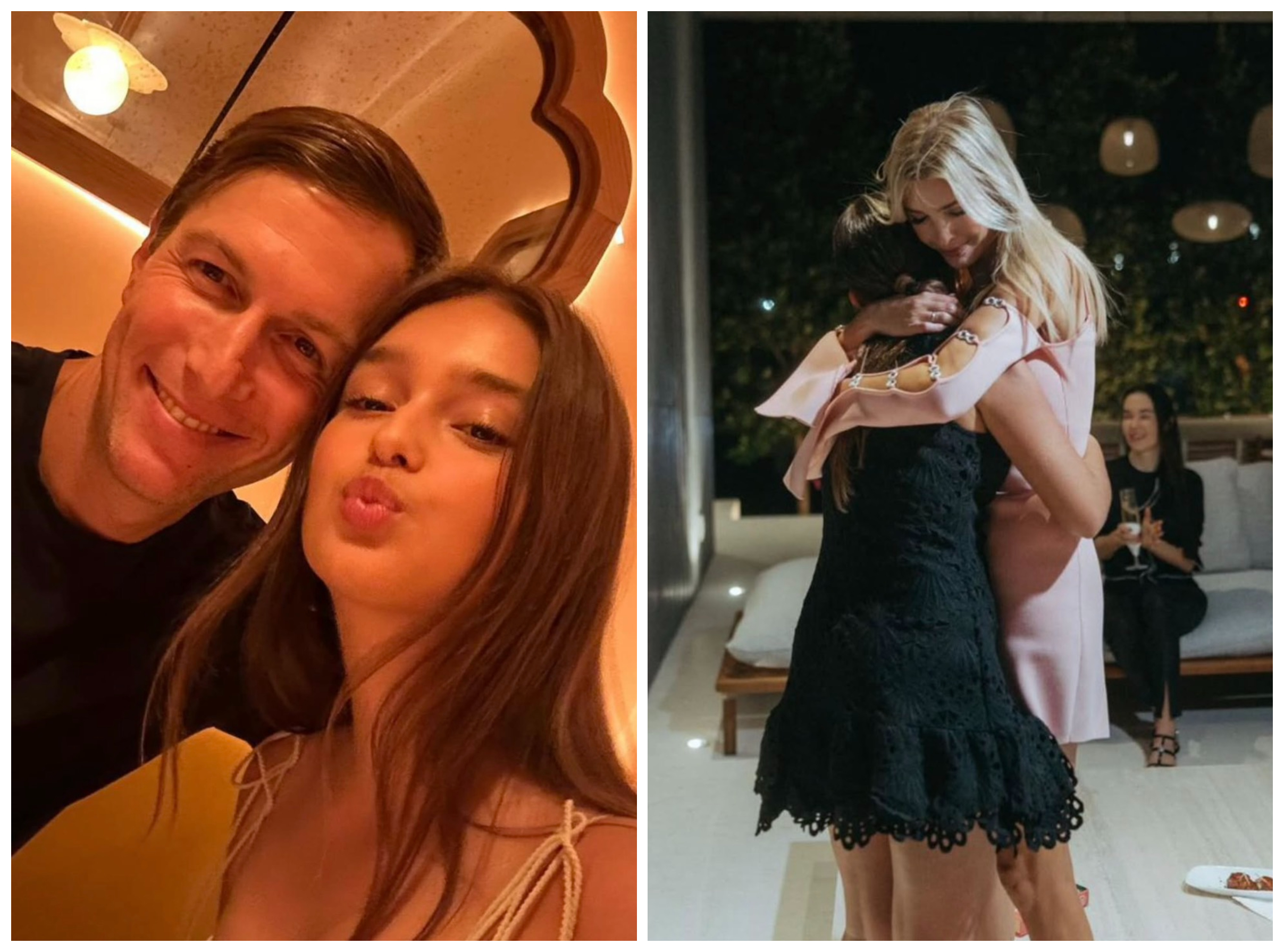 阿拉貝拉跟父母感情很好。(翻攝ivankatrump IG)