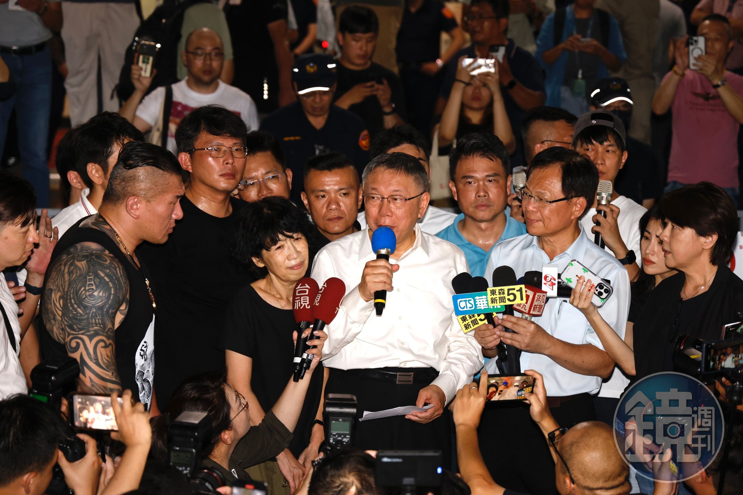 羅浚晅柯文哲說話前「咳嗽」,可能「是因為說謊」。(本刊資料照)