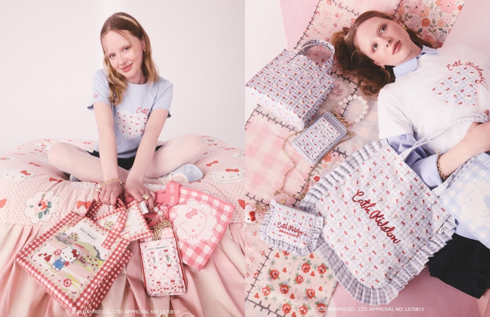 Hello Kitty又來放火了 Cath Kidston聯名英倫印花太可愛
