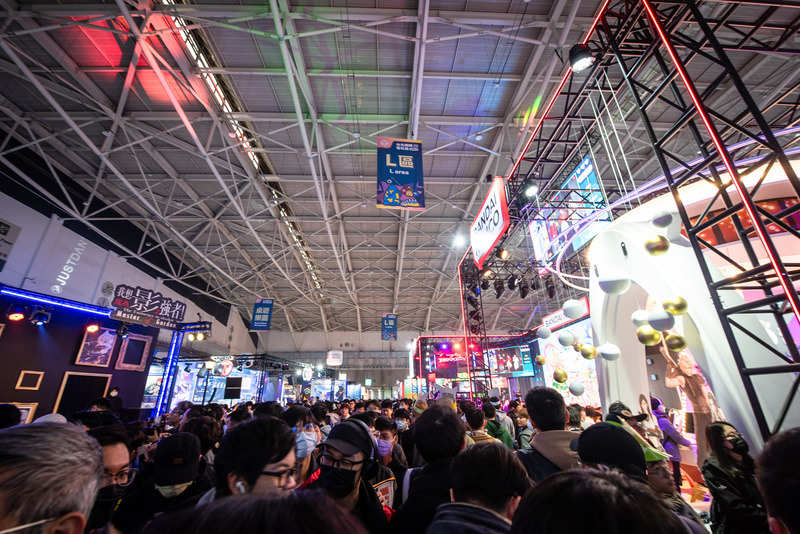 台北國際電玩展每年都吸引大批人潮。(台北市電腦公會提供)