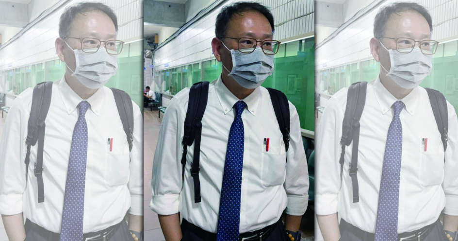 前高分檢檢察官轉任律師王捷拓出庭。