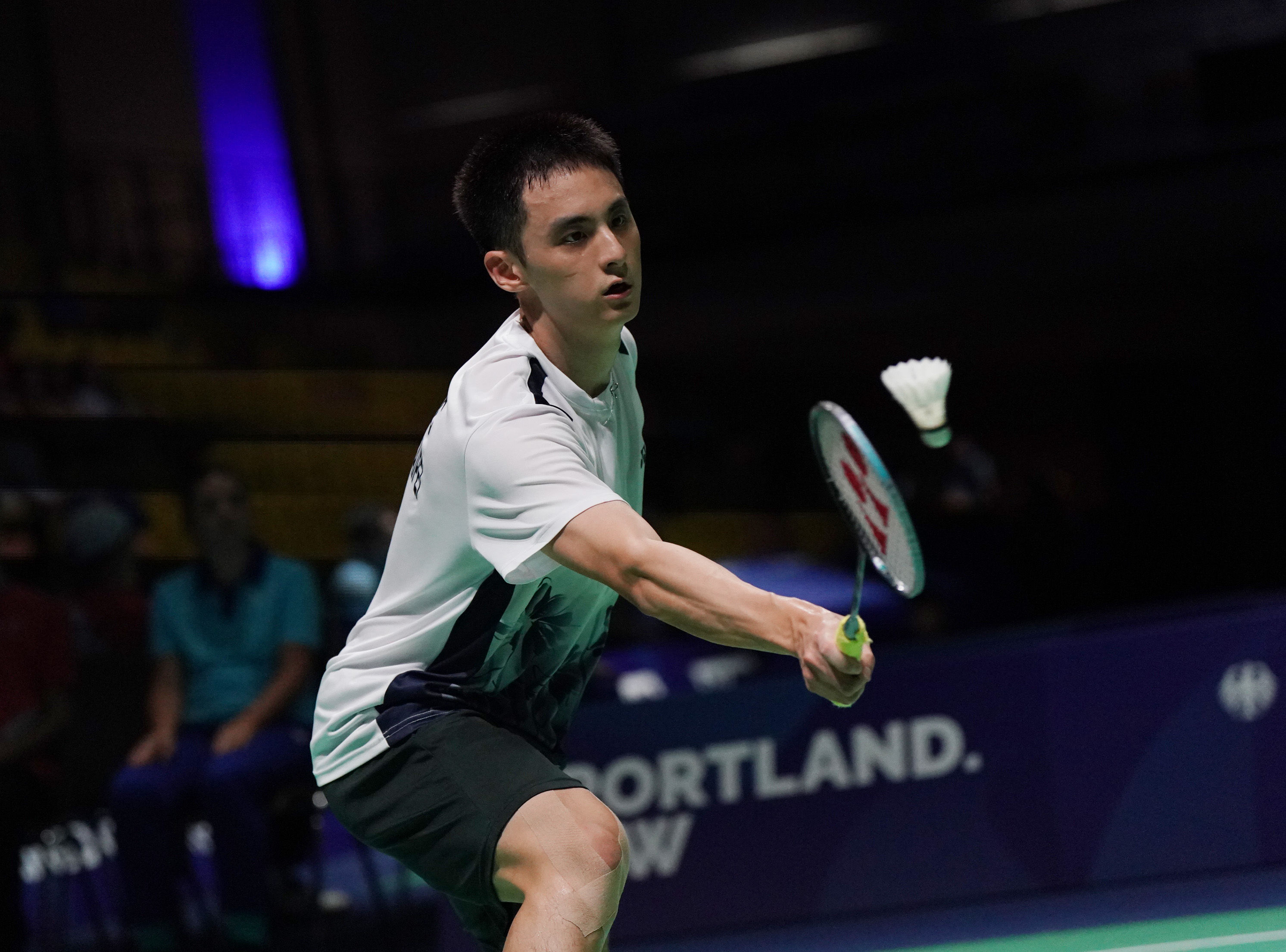 台大高材生丁彥宸挺進羽球男單決賽，將與法國好手羅伊（Enogat Roy）在決賽中爭奪金牌。（大專體總提供）