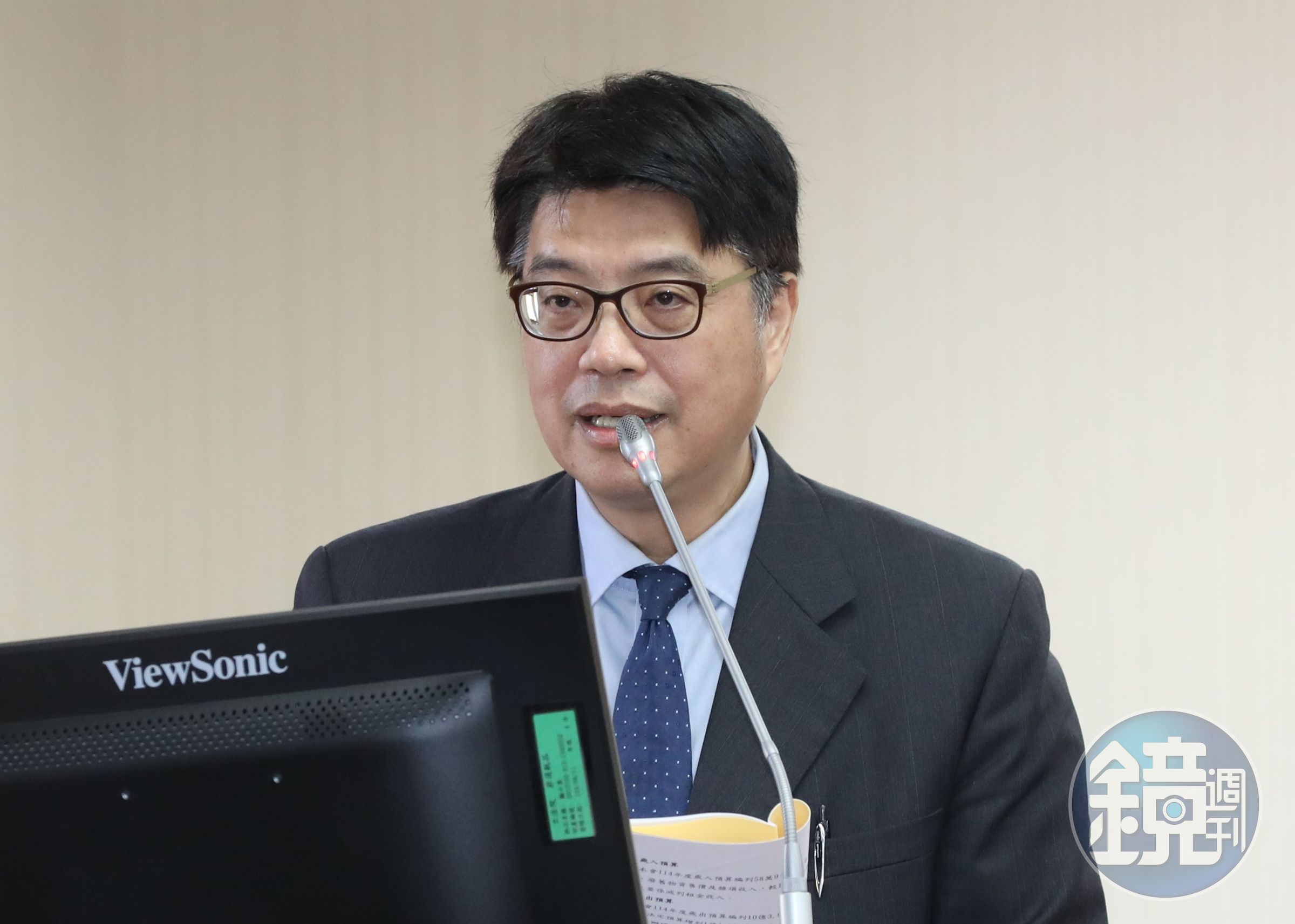 陸委會主委邱垂正指出,將把原本分配給《海峽導報》的名額,讓給其他大陸媒體。(本刊資料照)