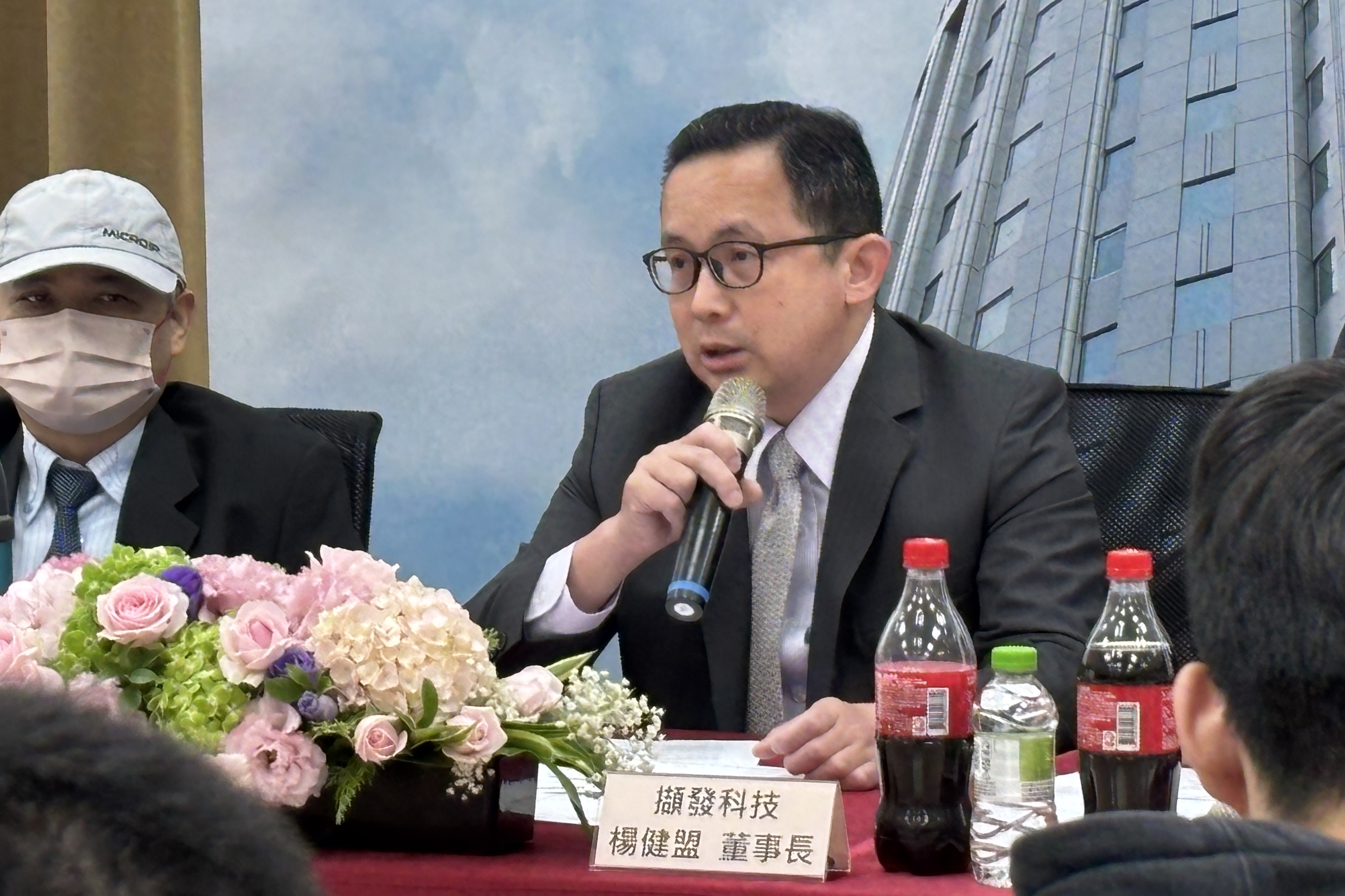 擷發科技董事長楊健盟。