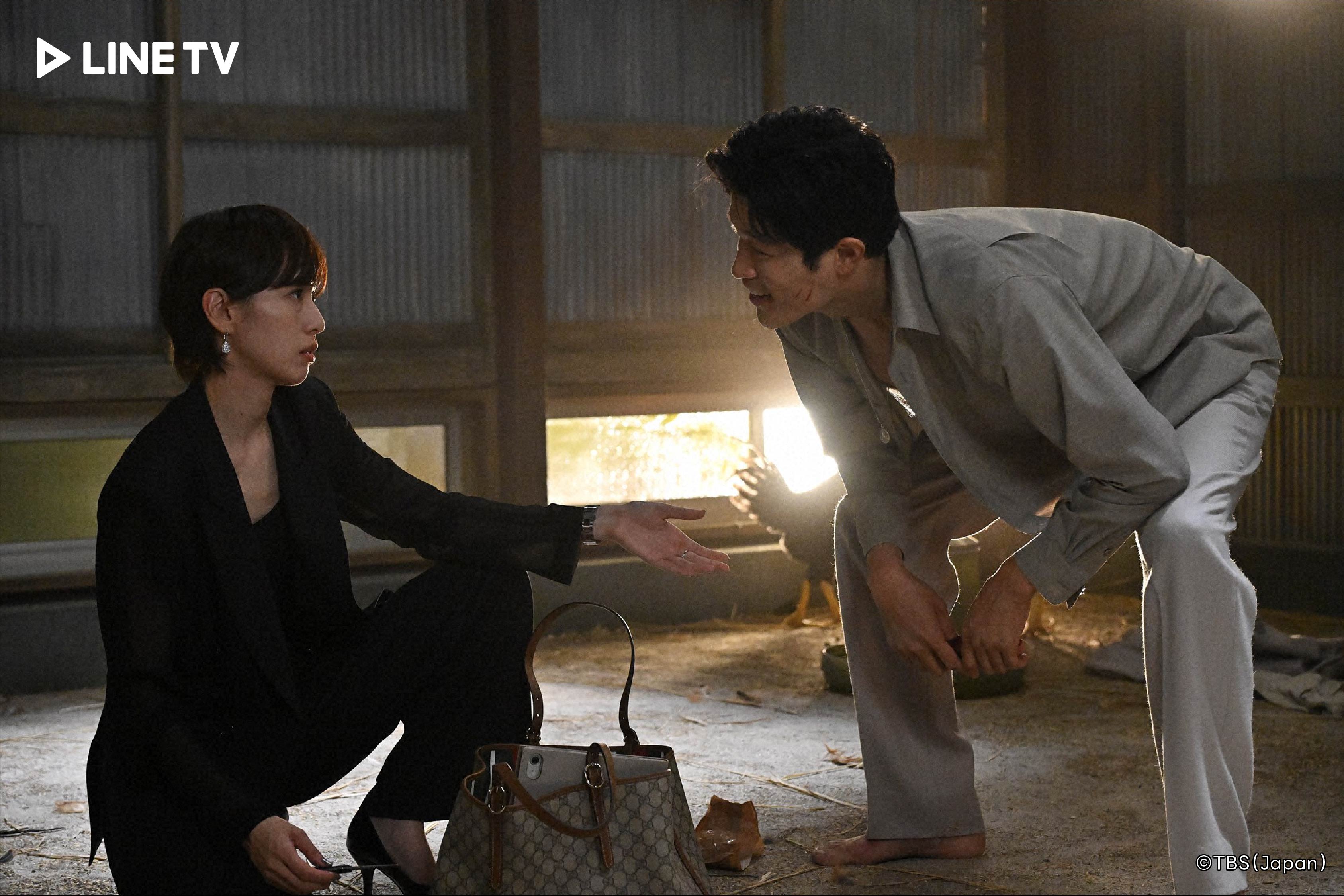 戶田惠梨香與鈴木亮平隔11年在《REBOOT》再度合作。（LINE TV提供）