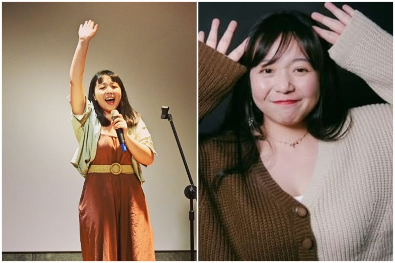 賀瓏坦承天殘是他前女友。(翻攝自tiantsan_standup IG)