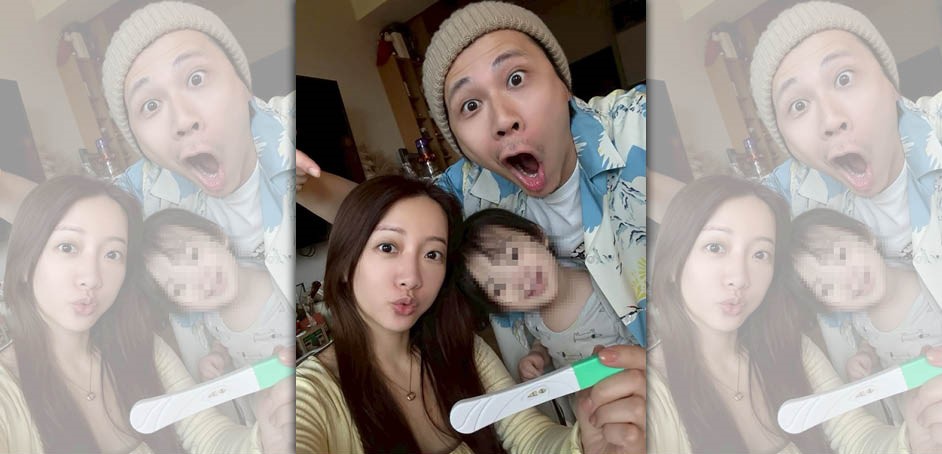 玉兔驚喜宣布懷上二胎。（翻攝自玉兔IG＠bellayutu）