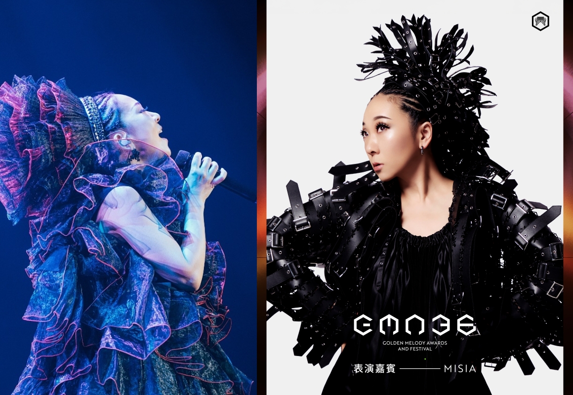 金曲獎邀來日本靈魂歌后MISIA擔任表演嘉賓。（左翻攝MISIA INS，右台視提供）