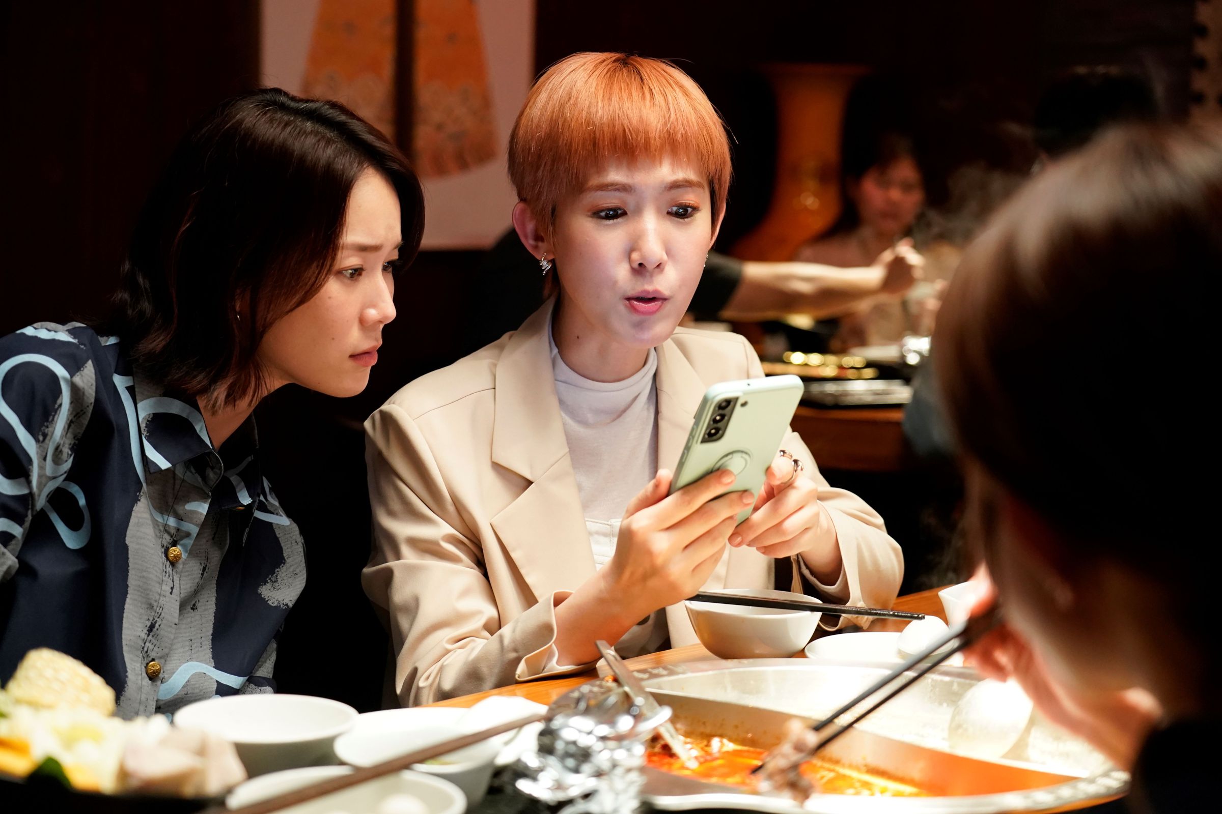 孫可芳在《何百芮的地獄戀曲》裡不想被單一男人綁住。（彼此影業提供）