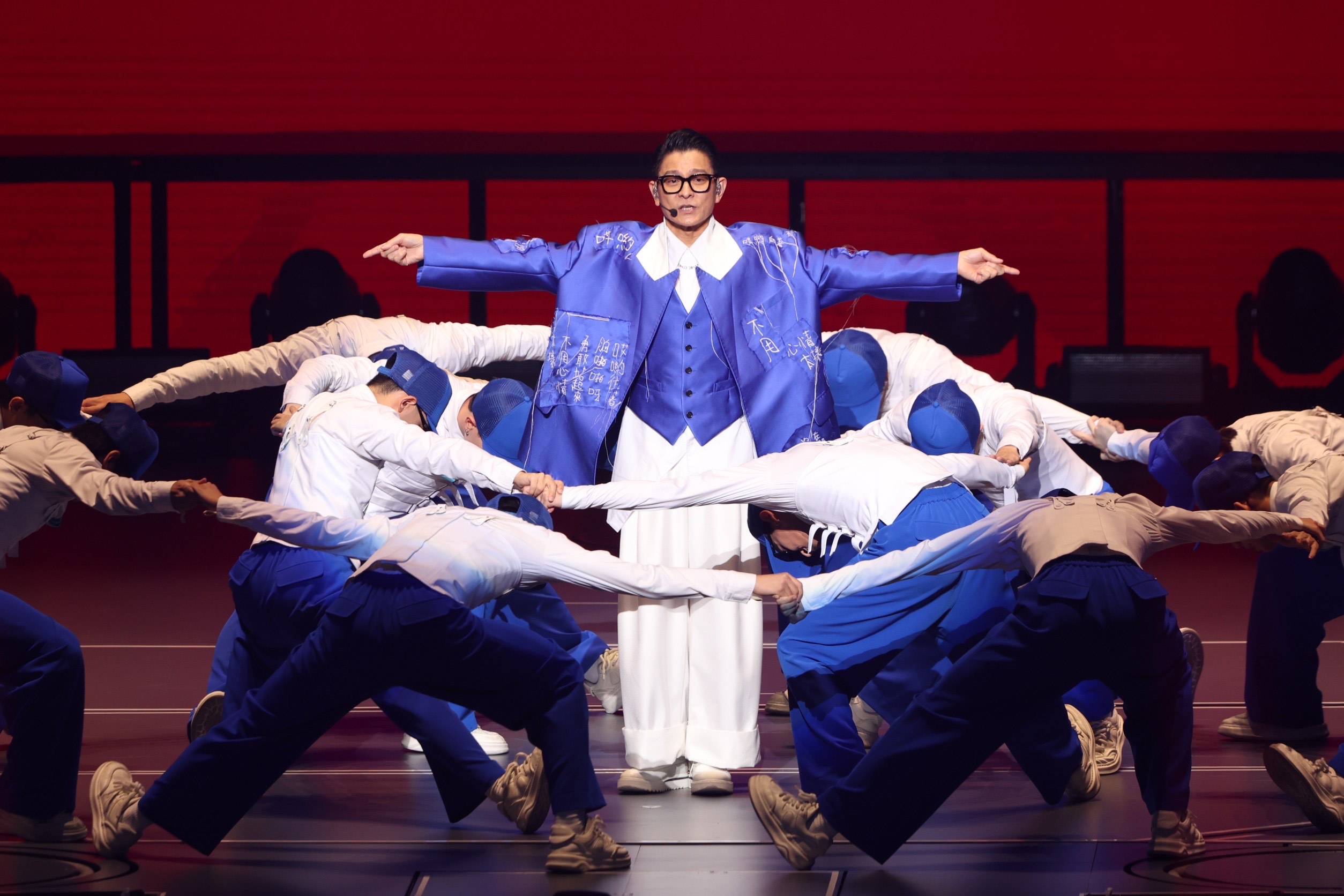 劉德華演出遭網友全程錄影。