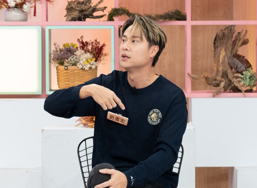 劉書宏錄影自曝自己「不會閱讀空氣」導致得罪人。（東森提供）