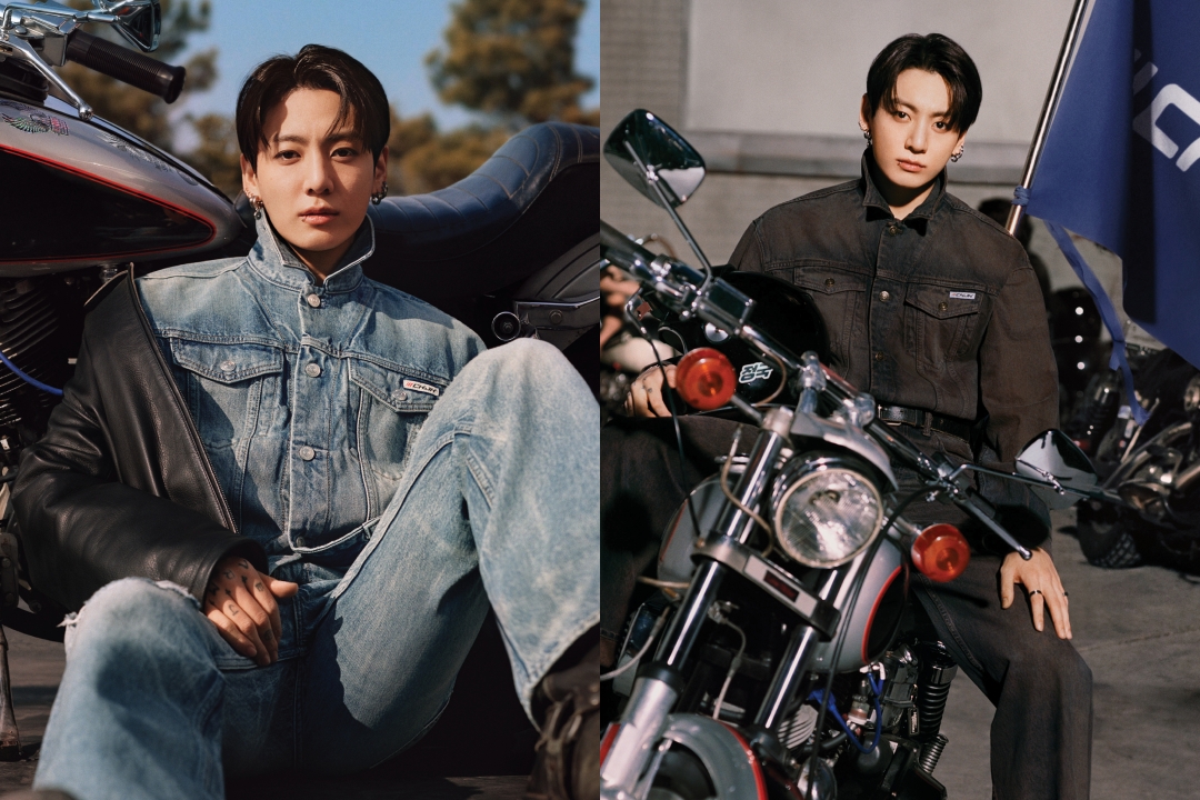 全新Jung Kook for Calvin Klein限量聯名系列，靈感源自柾國對摩托車的熱愛。（Calvin Klein Taiwan提供）       