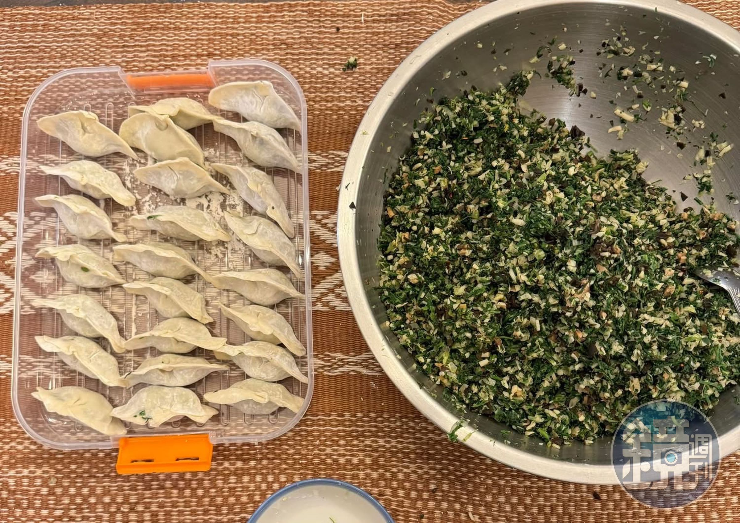 每次包大約150顆。