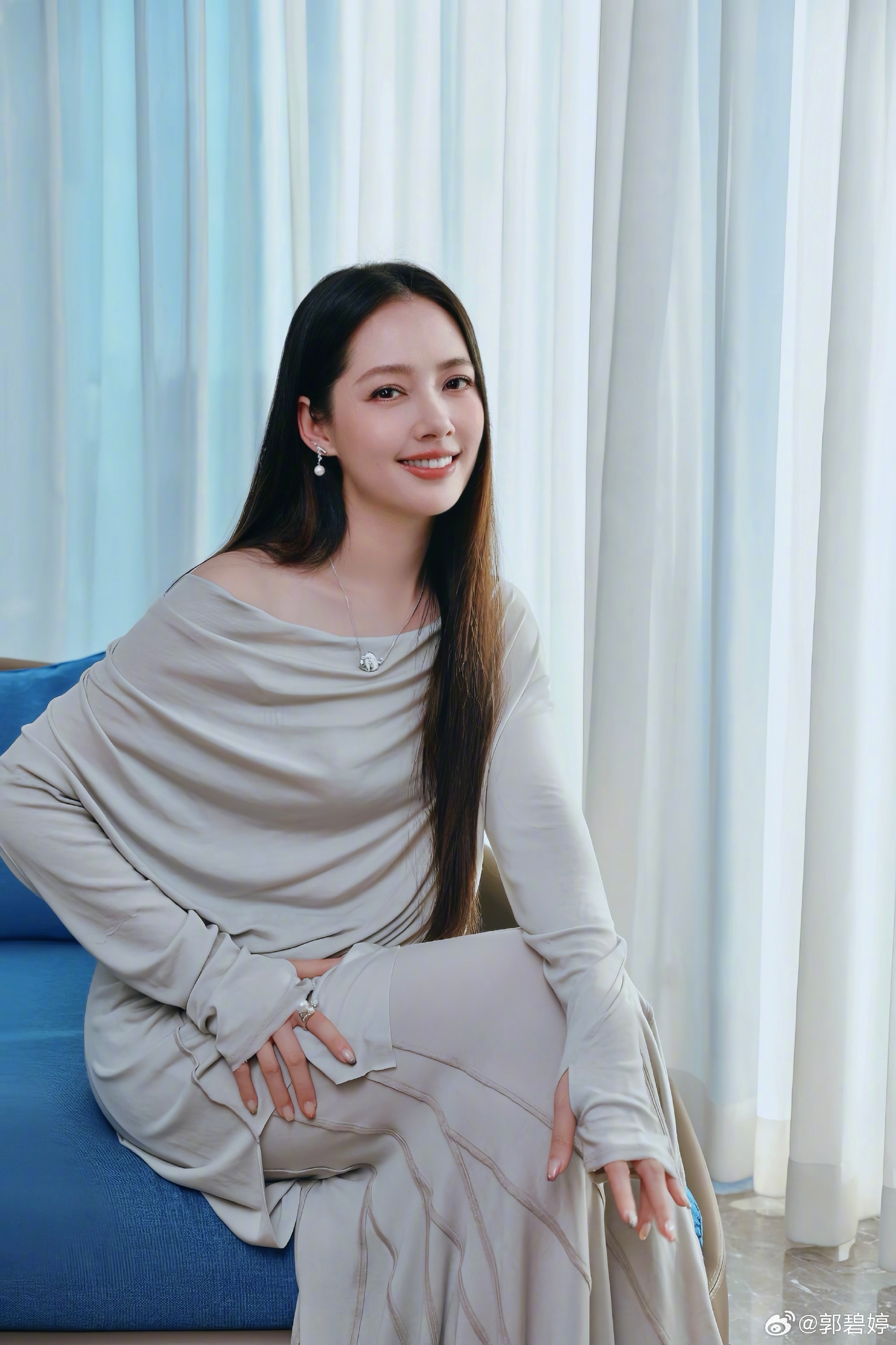 郭碧婷算是婆婆陳嵐親自看中的兒媳婦，向家已規劃未來由她掌管家族基金。（郭碧婷微博）