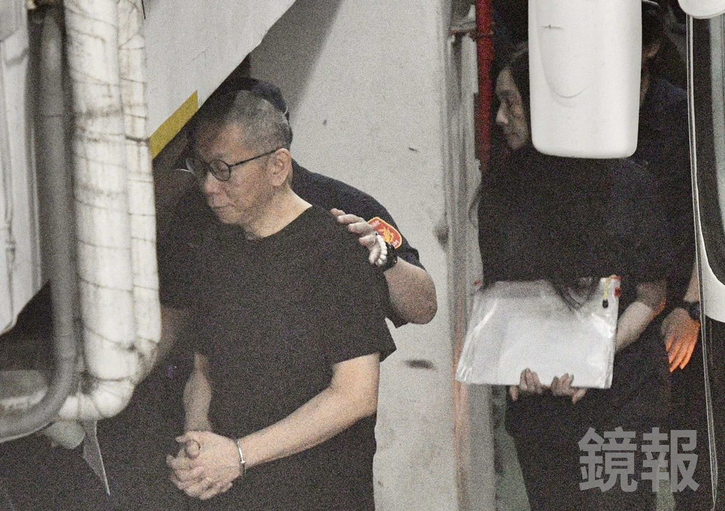 柯文哲、應曉薇延押庭結束後還看台北看守所,今未獲交保。(鏡報李智為攝)