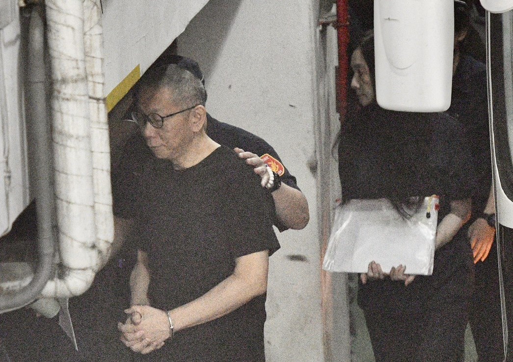 柯文哲、應曉薇延押庭結束後還看台北看守所，今未獲交保。（鏡報李智為攝）