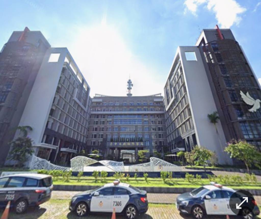 台中市警察局。（翻攝Google map）