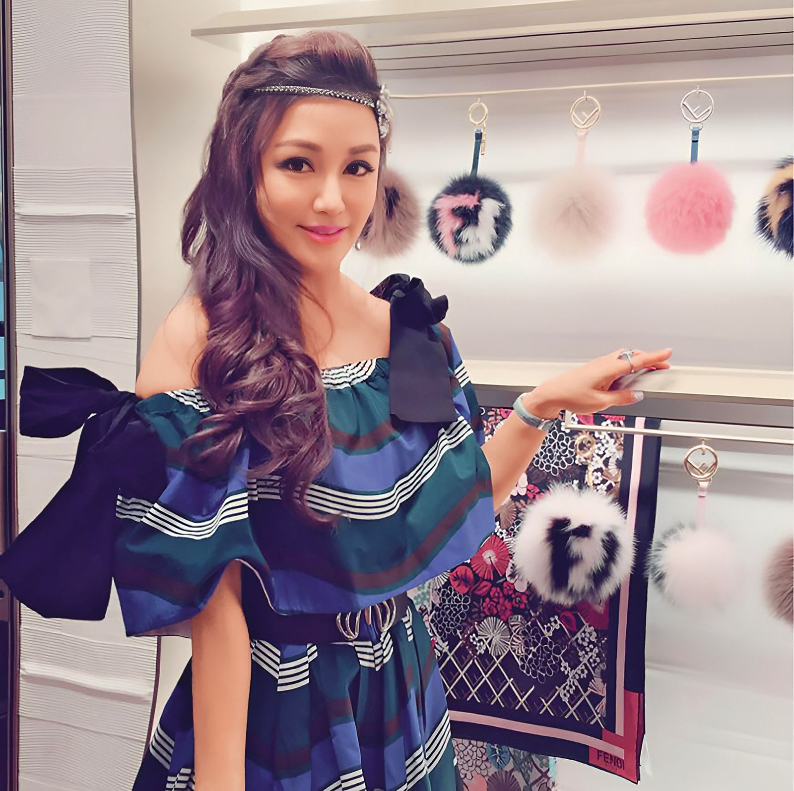 李珍妮放眼全球,透過友人牽線,打算前進中東和富商促進經濟發展。(翻攝自GTZ Fashion Group Taiwan粉專)