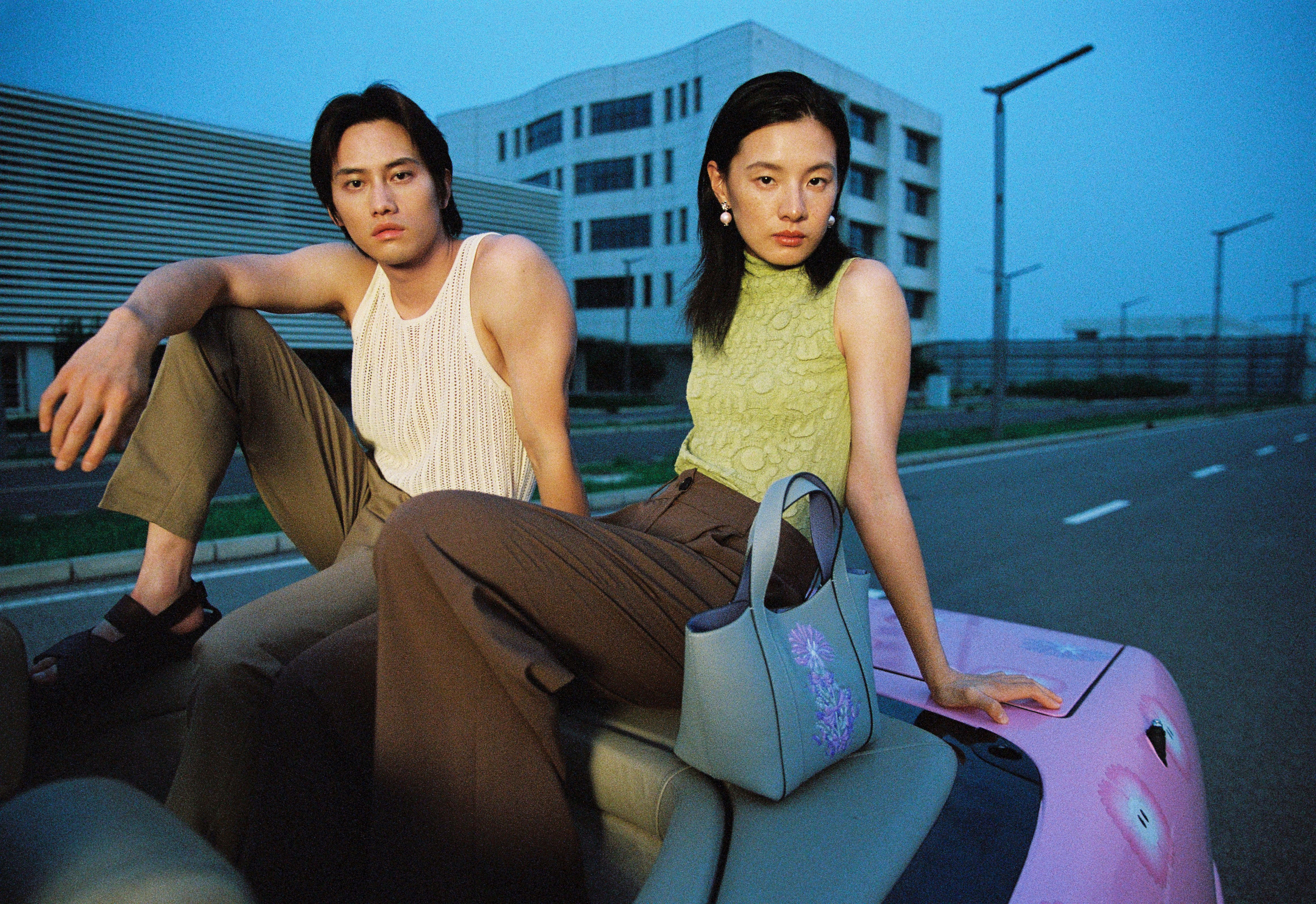 MOYNAT七夕限定系列，由范少勳領軍做出詮釋。（MOYNAT提供）