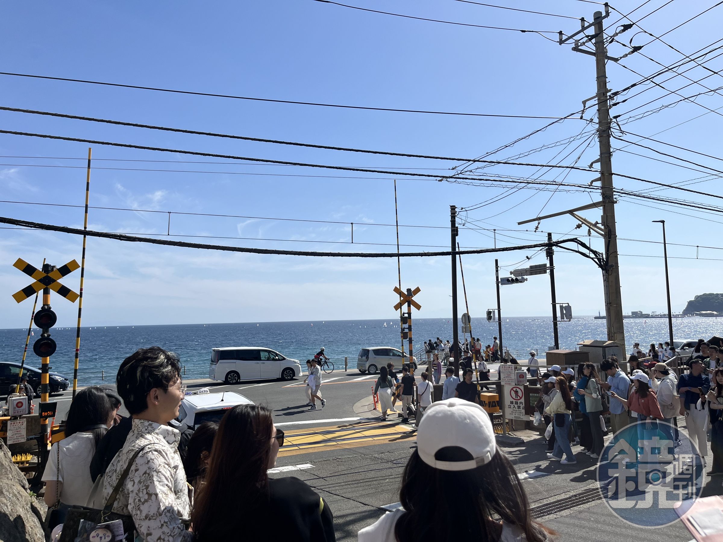 日本神奈川縣知名觀光景點《灌籃高手》平交道,一直都有動漫迷前去朝聖。