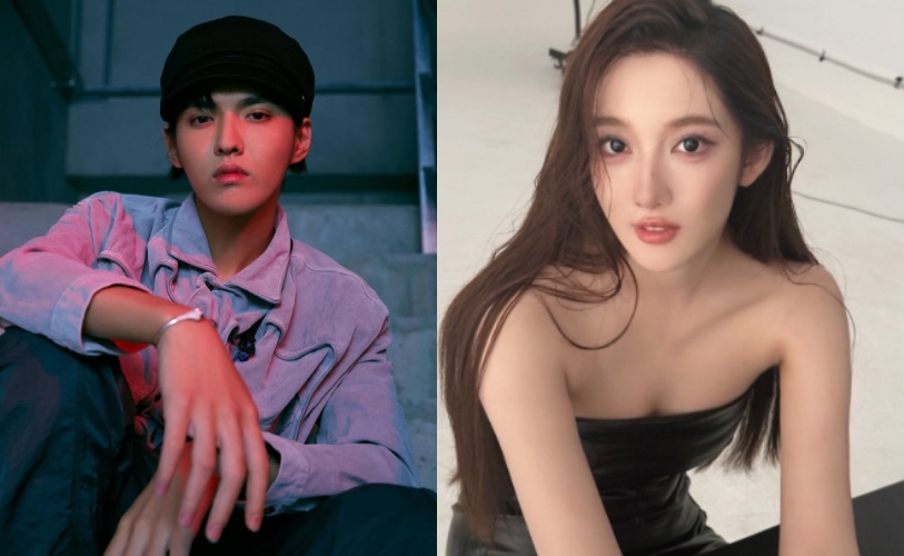 吳亦凡（左）獄中死亡傳聞持續延燒，北京官方未回應，當初爆料的都美竹（右）則在節目中再談往事，粉絲數突破363萬。（翻攝自微博）