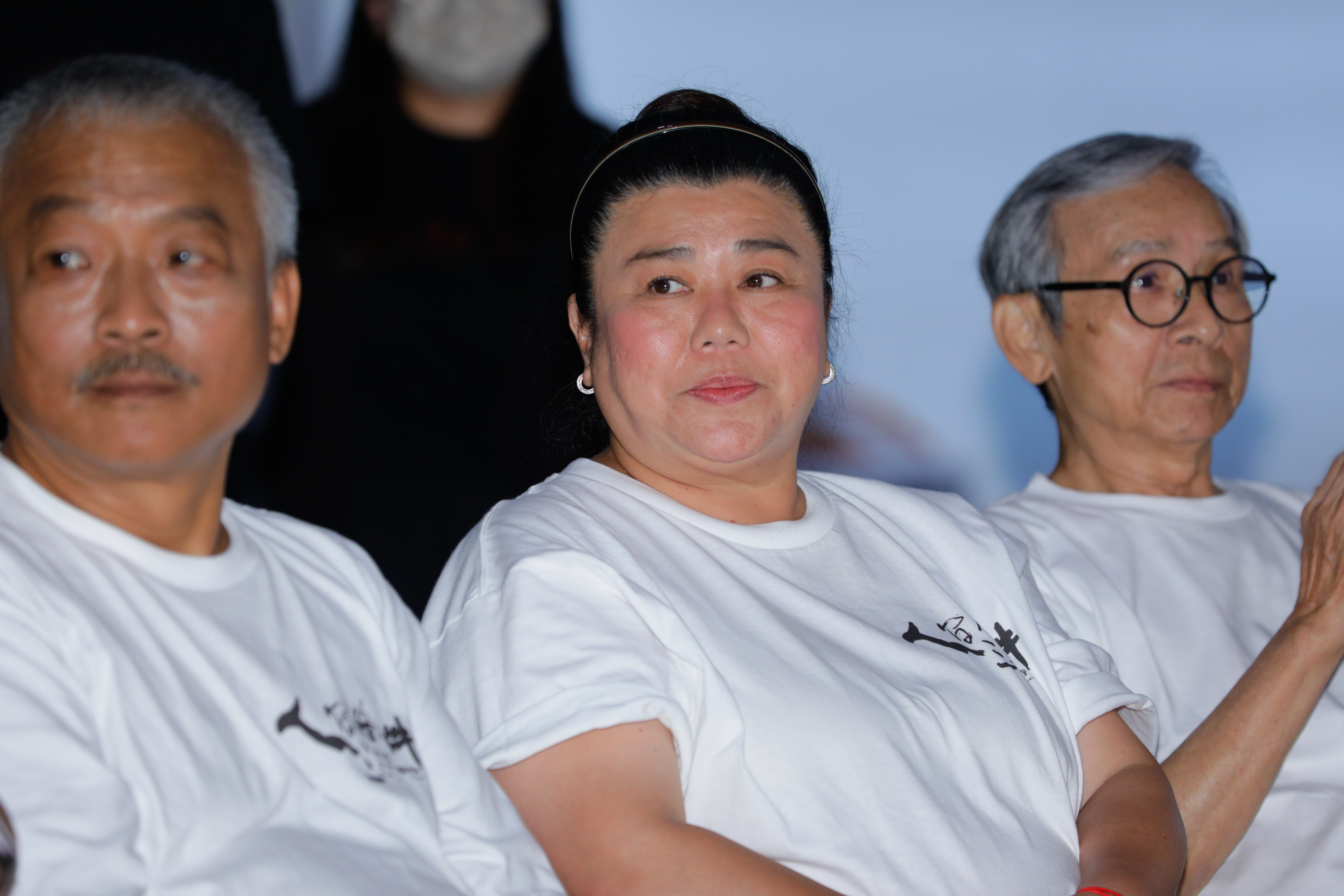 林美秀相隔16年再度飾演麵攤老闆娘阿秀,笑稱《人間條件三》根本是「動作戲」,跪下、爬行等高體力演出成為一大挑戰。