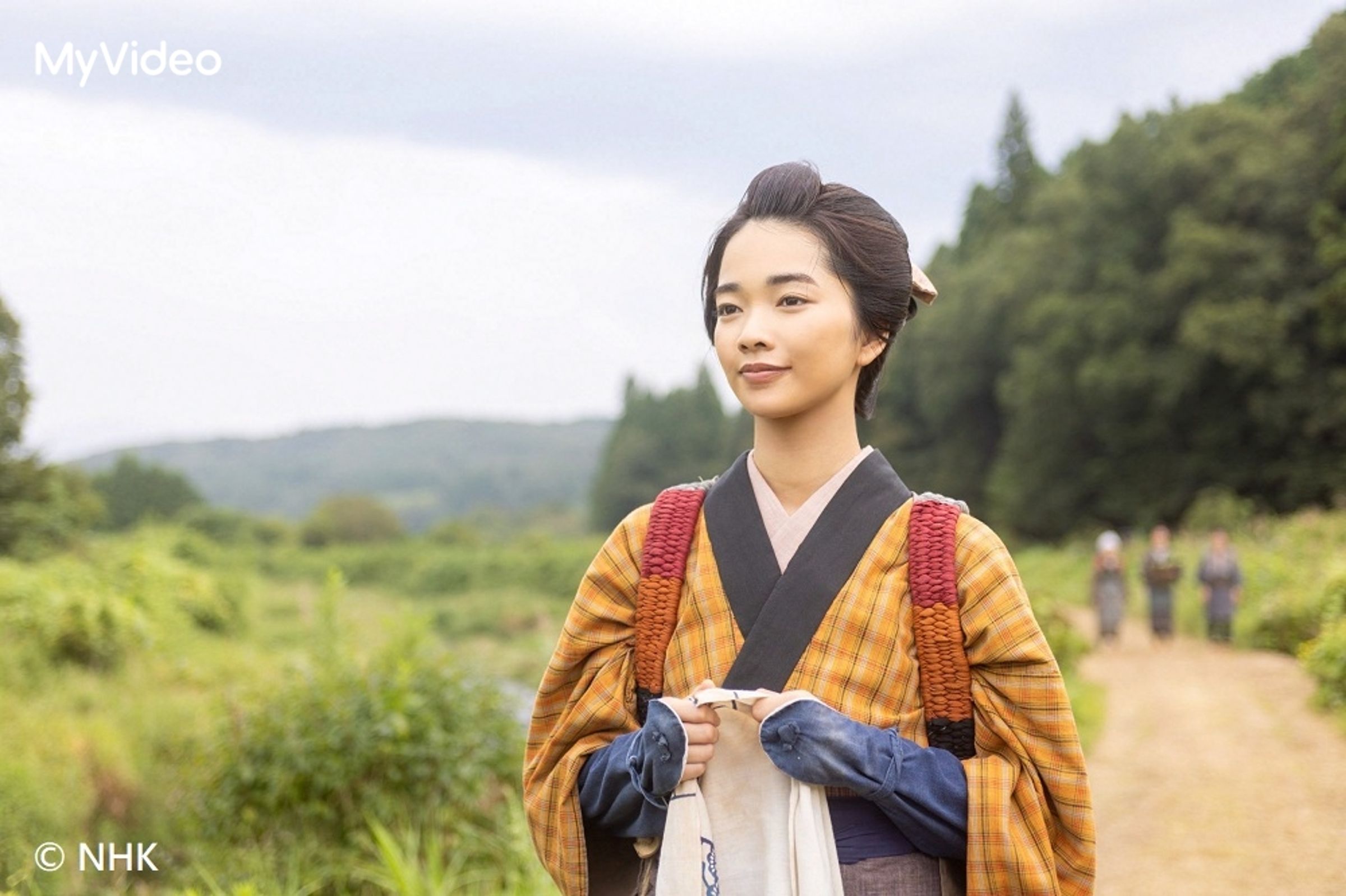 《風，帶有香氣》由見上愛主演，講述她如何成為日本史上首位專業資格女護士的故事。（圖：台灣大哥大MyVideo提供）。（MyVideo提供）