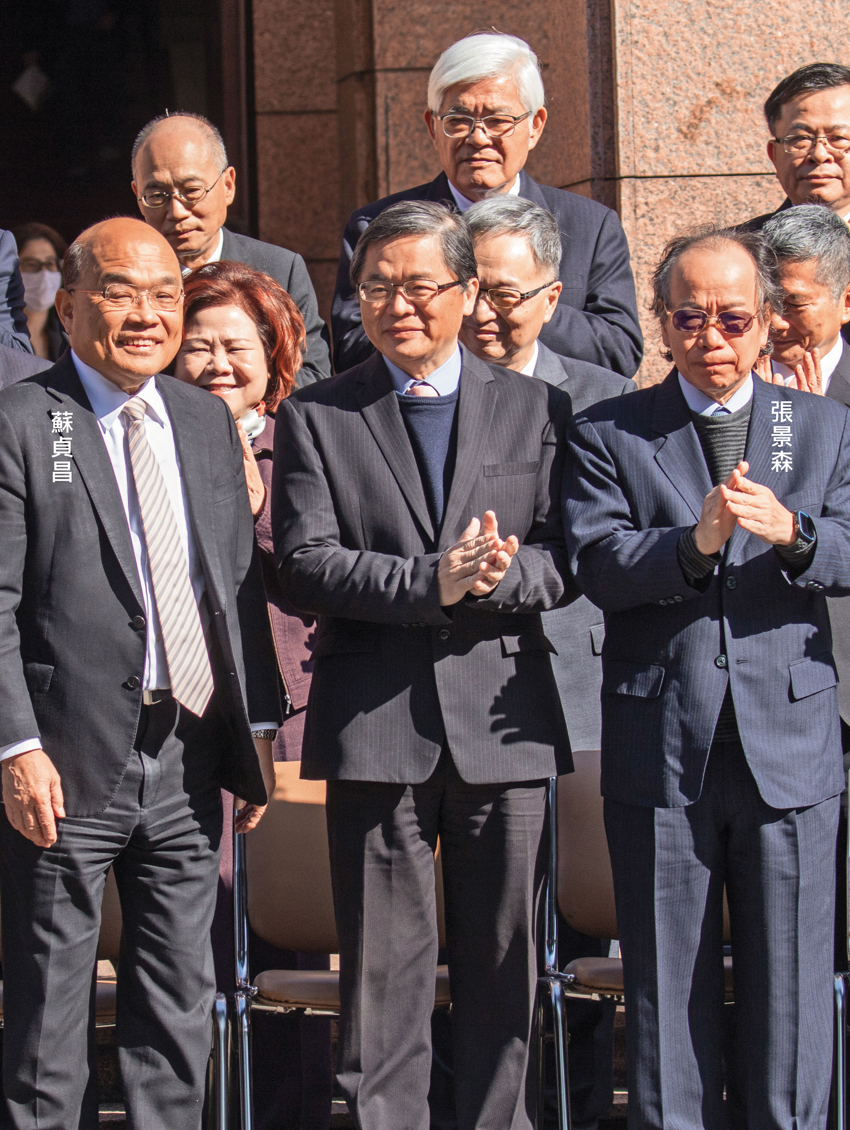 張景森遭黃國昌派人跟拍，據傳也有其他閣員被鎖定跟監。