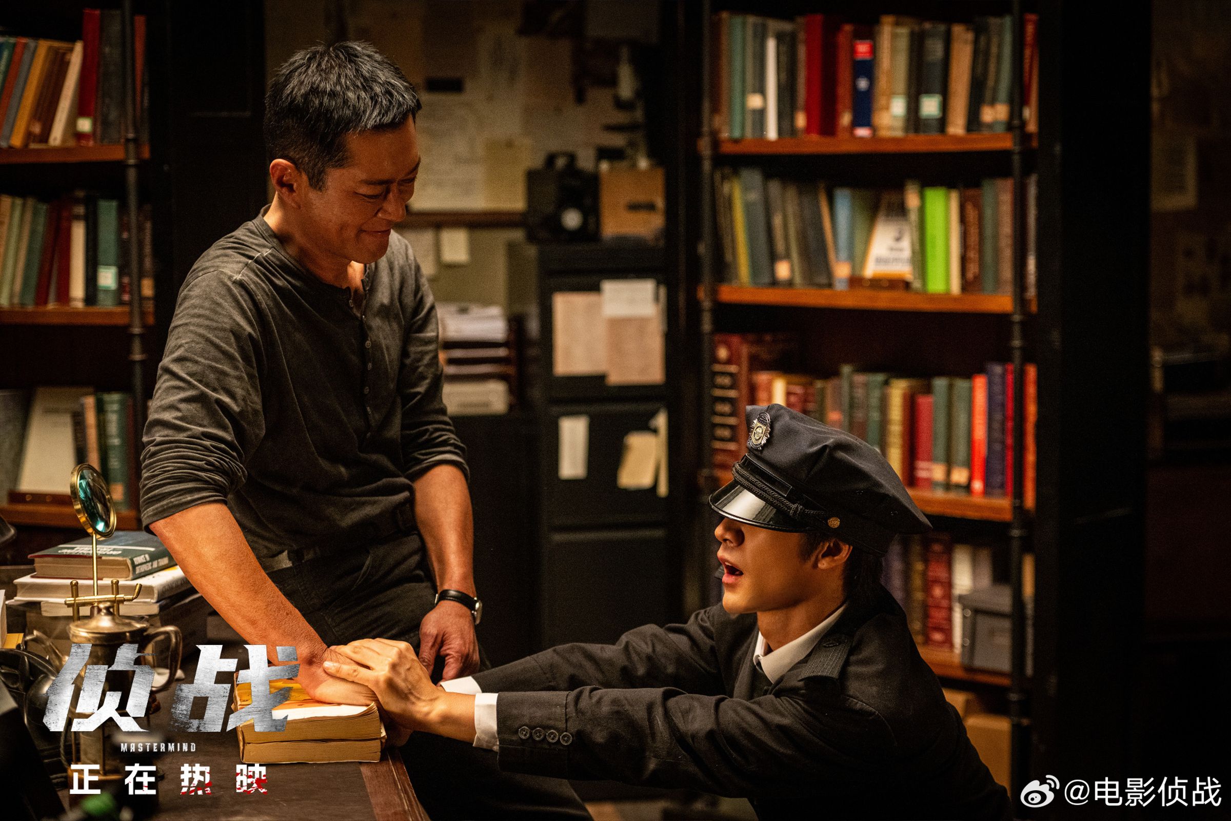 古天樂主演警匪片《偵戰》票房從預測的上看3.5億人民幣雪崩式下調，最後停損在440萬人民幣左右。（偵戰官博）