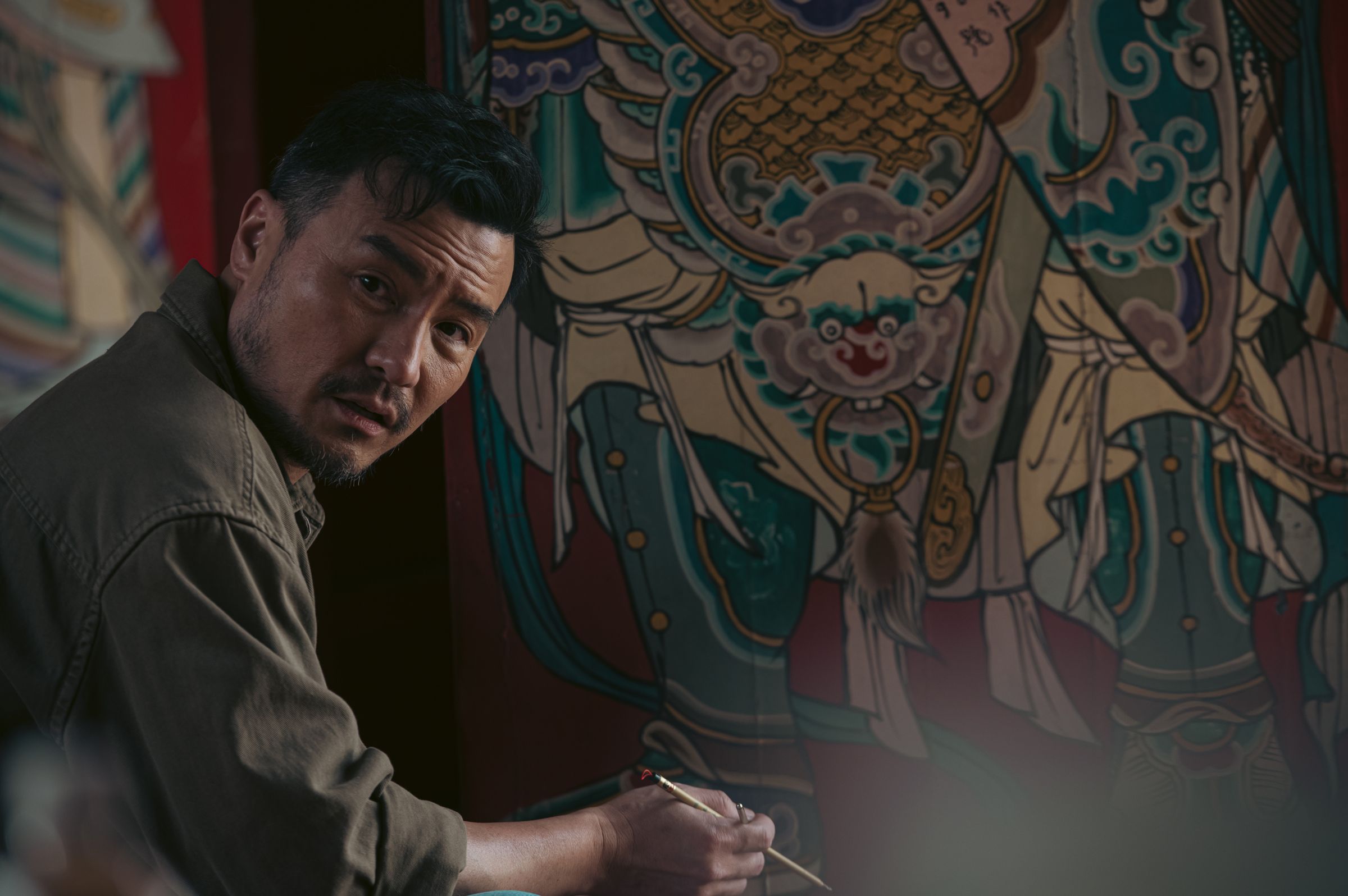 李銘忠在《夜盲》挑大樑主演。（公視台語台提供）