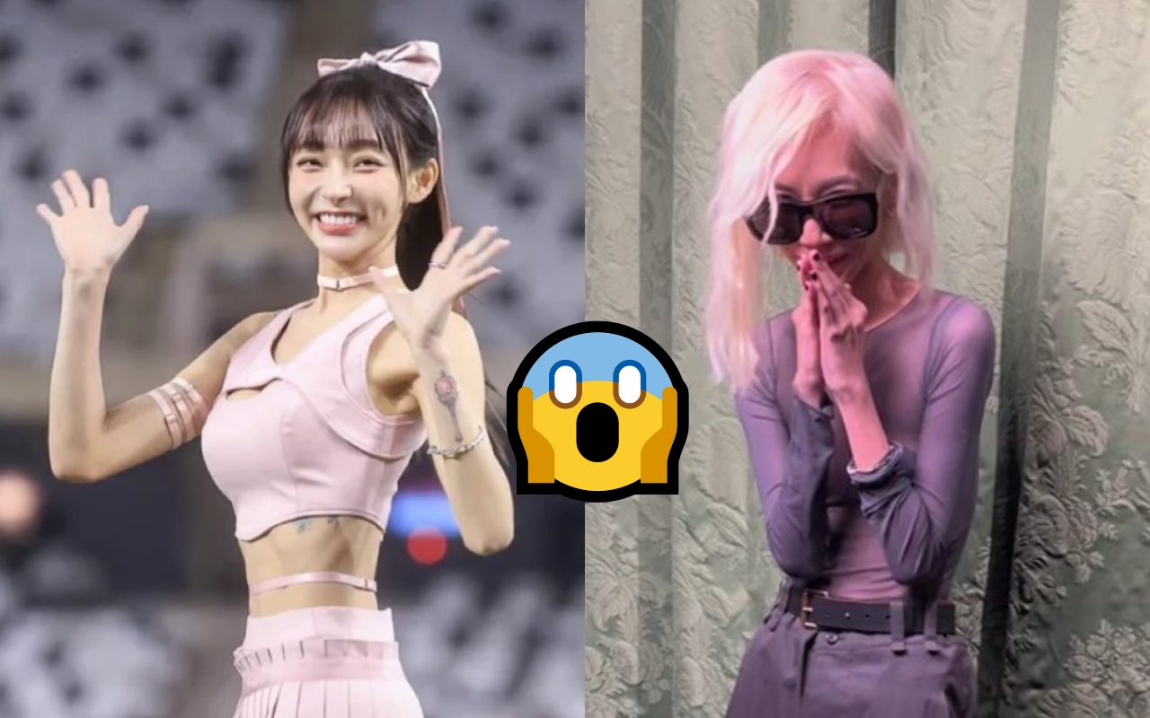 林襄（左圖）與泰劇《轉學來的女生》娜諾（右圖）瘦到見骨。（翻攝自林襄、泰版《巴黎時裝公報》IG）