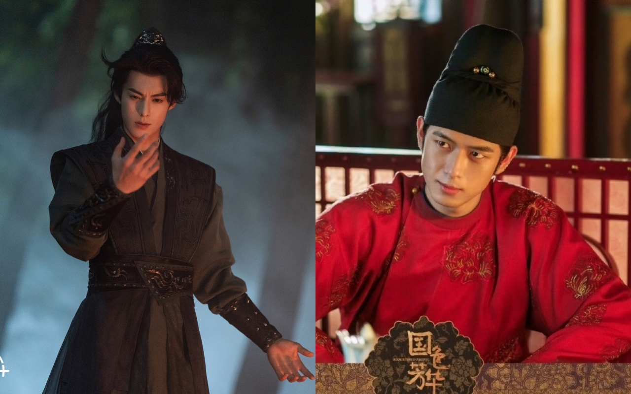 王鶴棣（左）、李現兩大陸劇男神的新劇正在熱播，每天追劇都超幸福。（Disney+、台灣大哥大MyVideo提供）