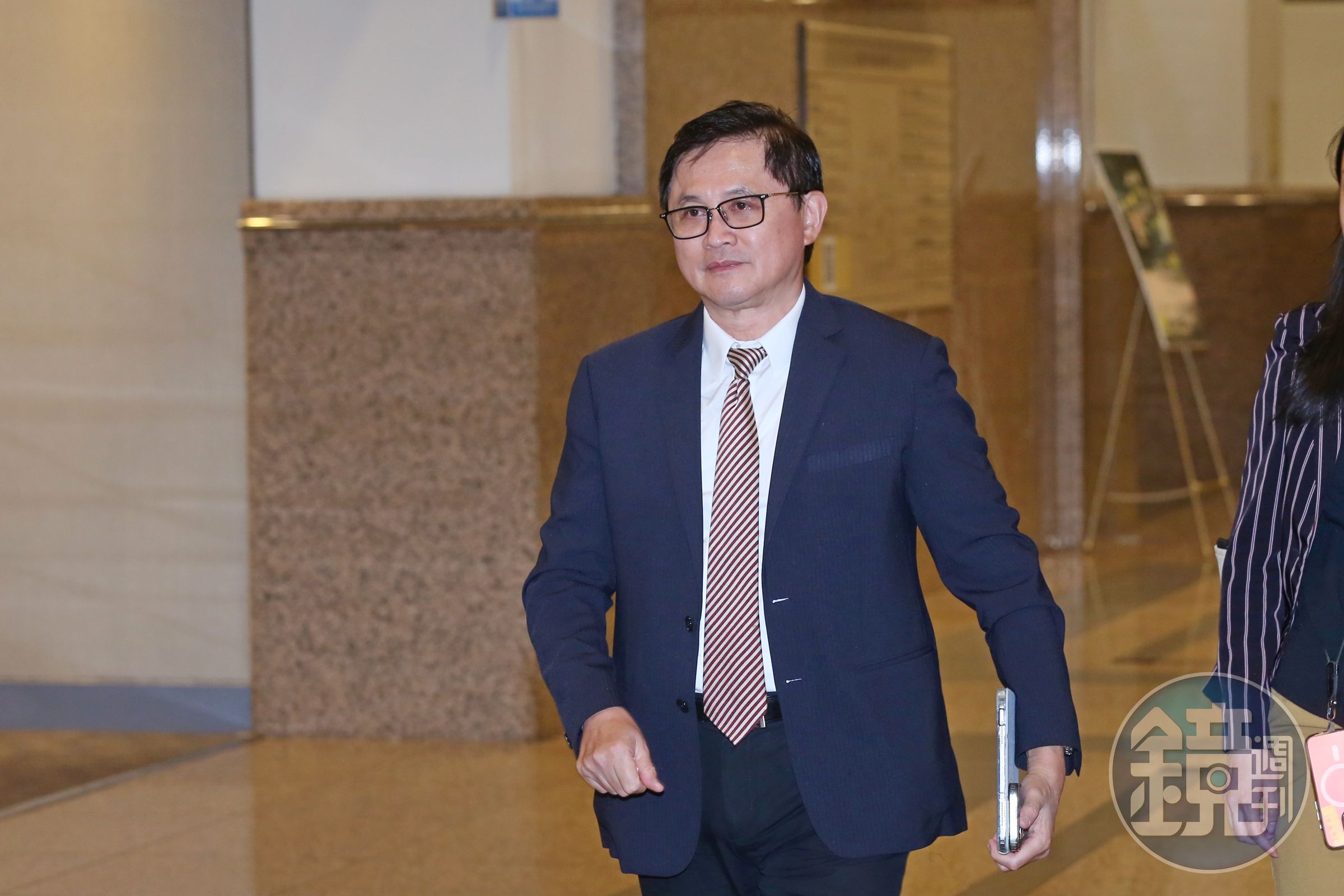 和碩董座童子賢因提醒AI「代工」被網友罵翻，今日他出席活動時自嘲講錯話。（本刊資料照）