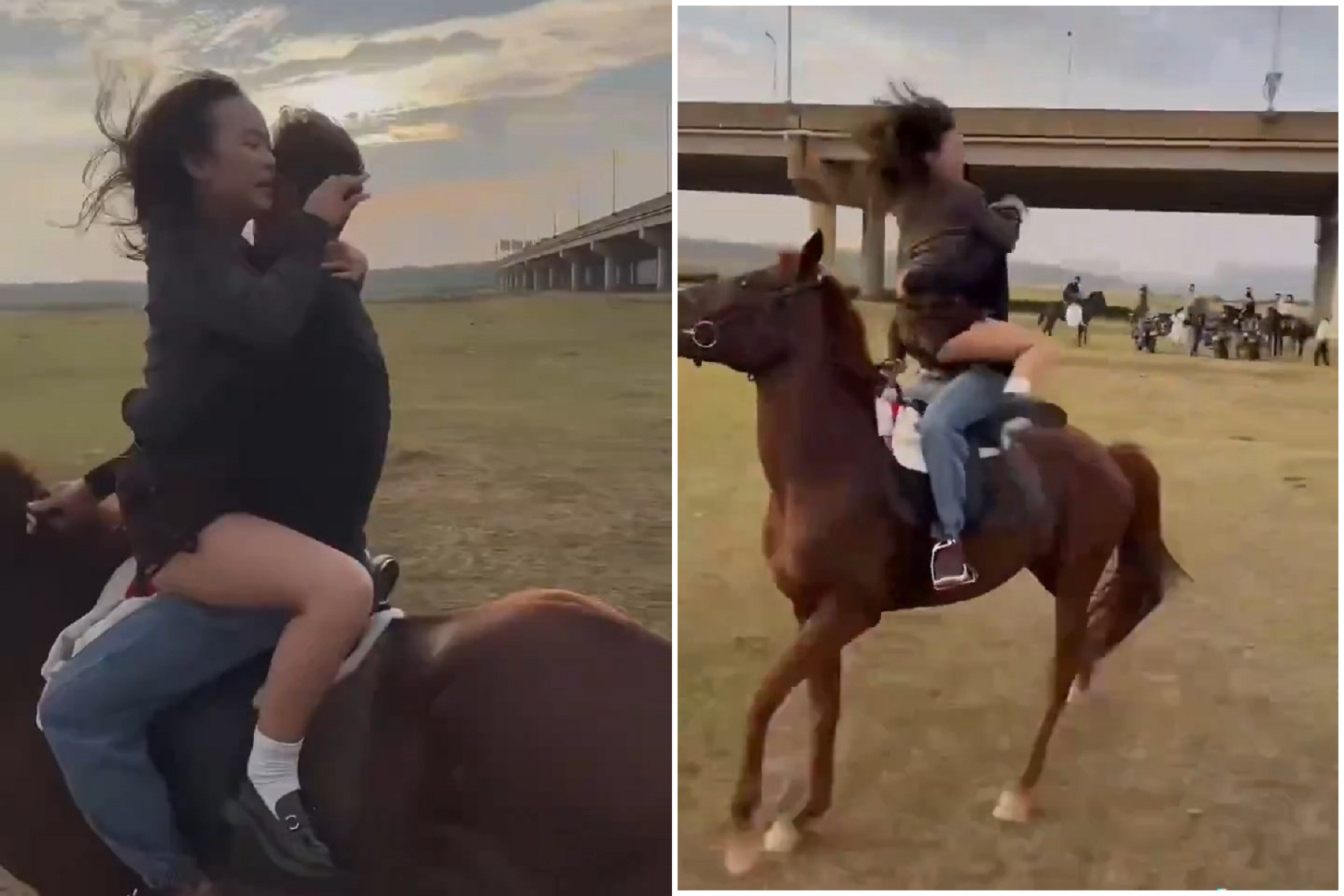 我達達的馬蹄是美麗的刺激！女抱男熱火「真騎馬式」，網驚：下體會壞掉。（翻自X平台）