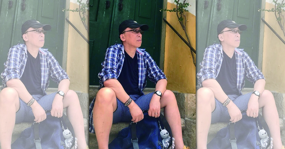 苦苓因公開批評韓國瑜選總統而得罪電視台。（翻攝自苦苓臉書）