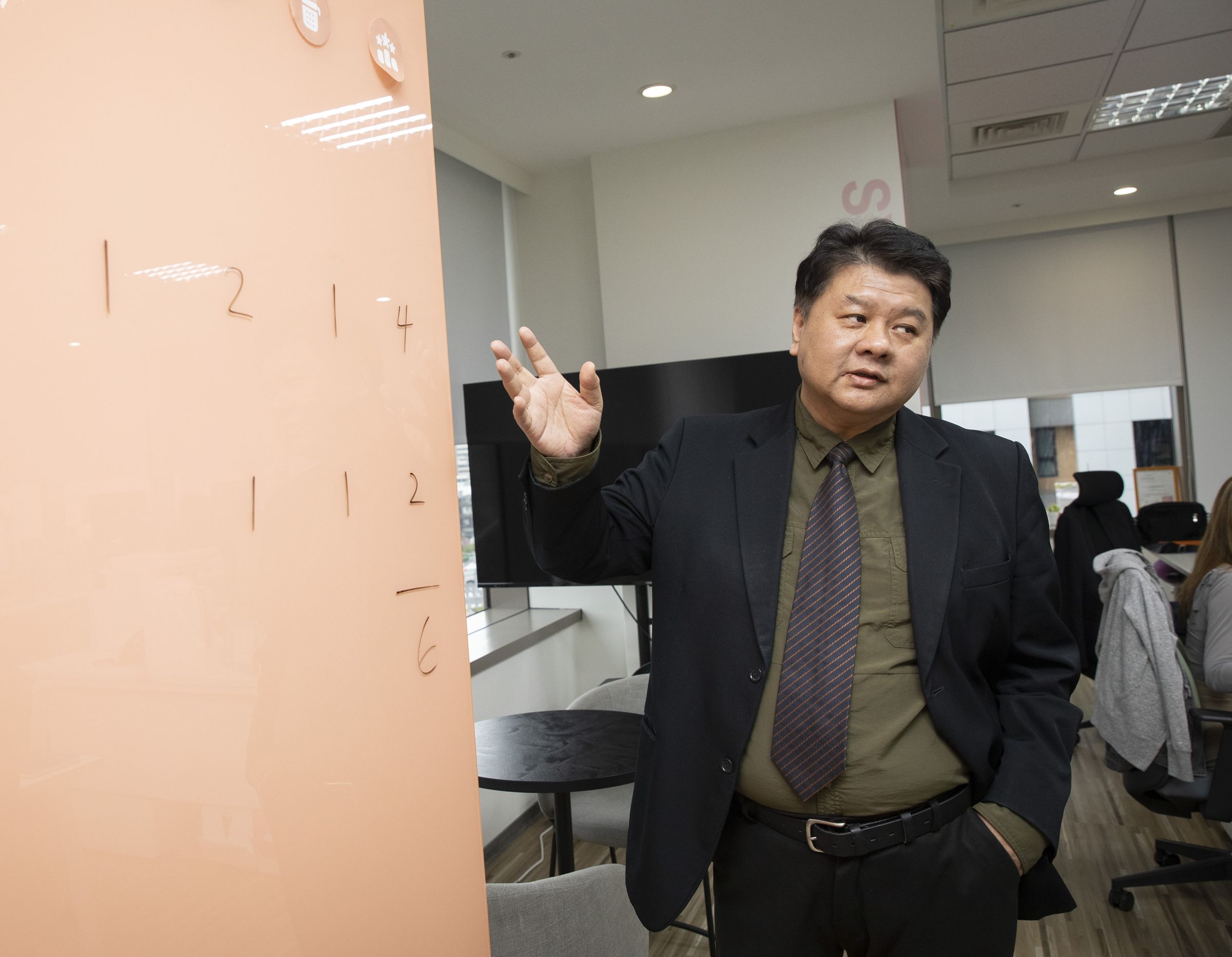 黃華勇要帶隊逐鹿非現金支付浪潮,誓言將精誠金融科技從穩健守成的南山猛虎變身飛天虎。