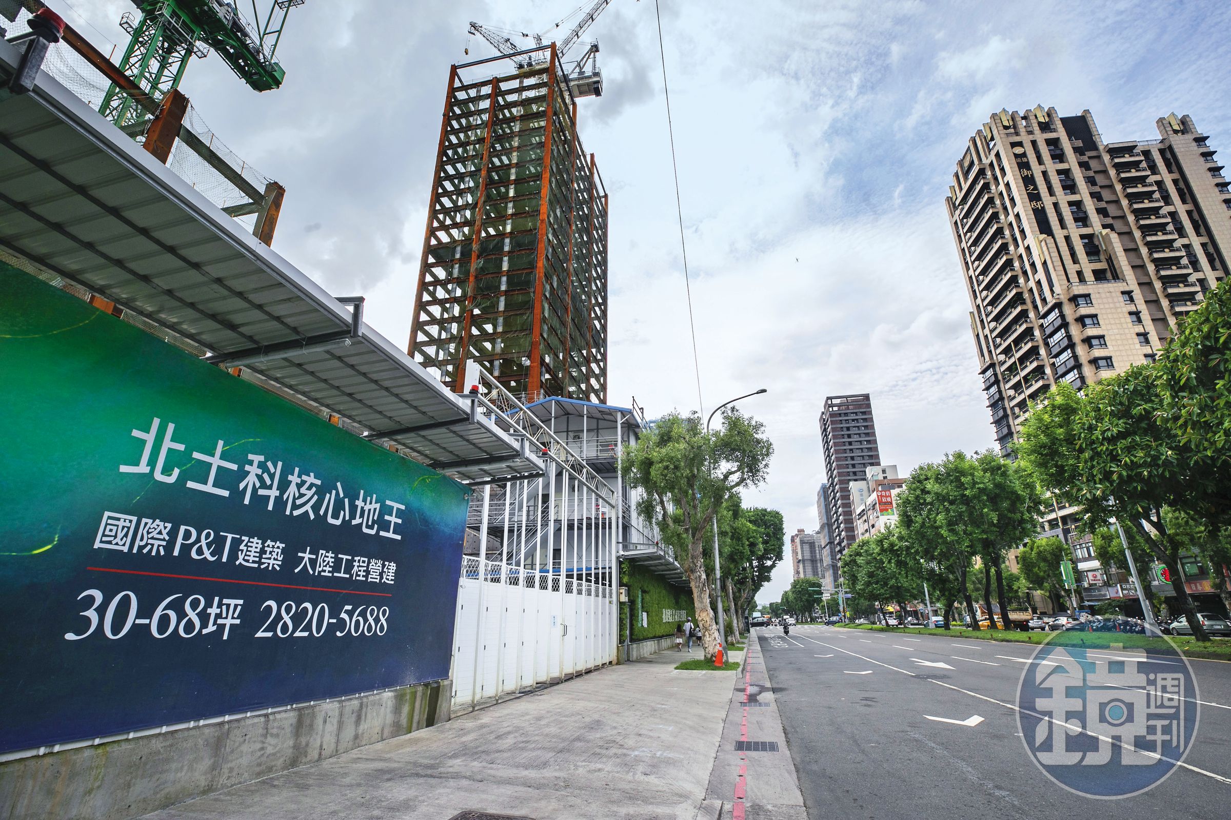 北士科周邊預售案單價破百萬元，支撐士林、北投穩定買盤。