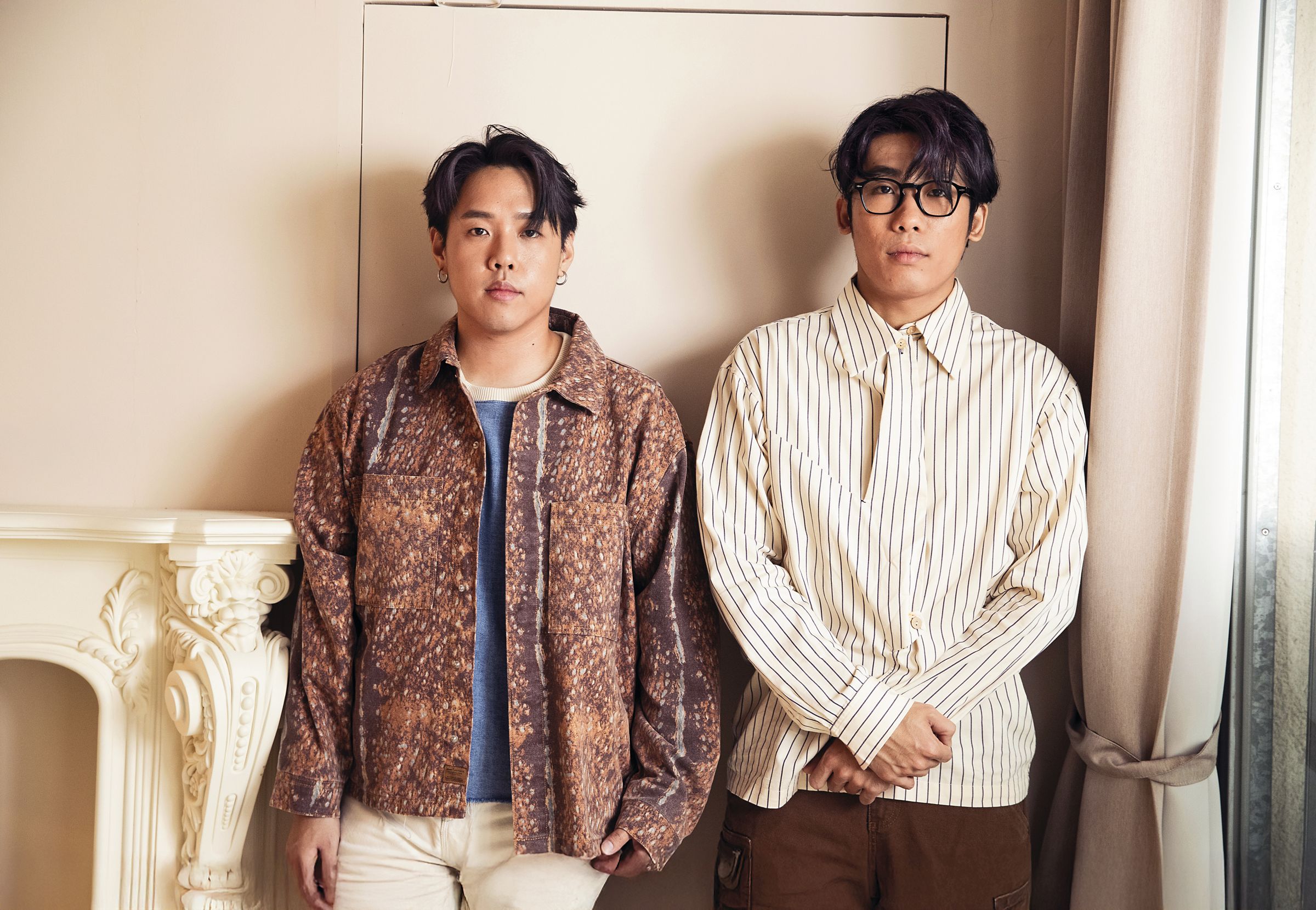 Theseus忒修斯由主唱劉正（左）、吉他手翔煜（右）組成，推出首張台語新專輯《未擇之路（凡勢我）》。