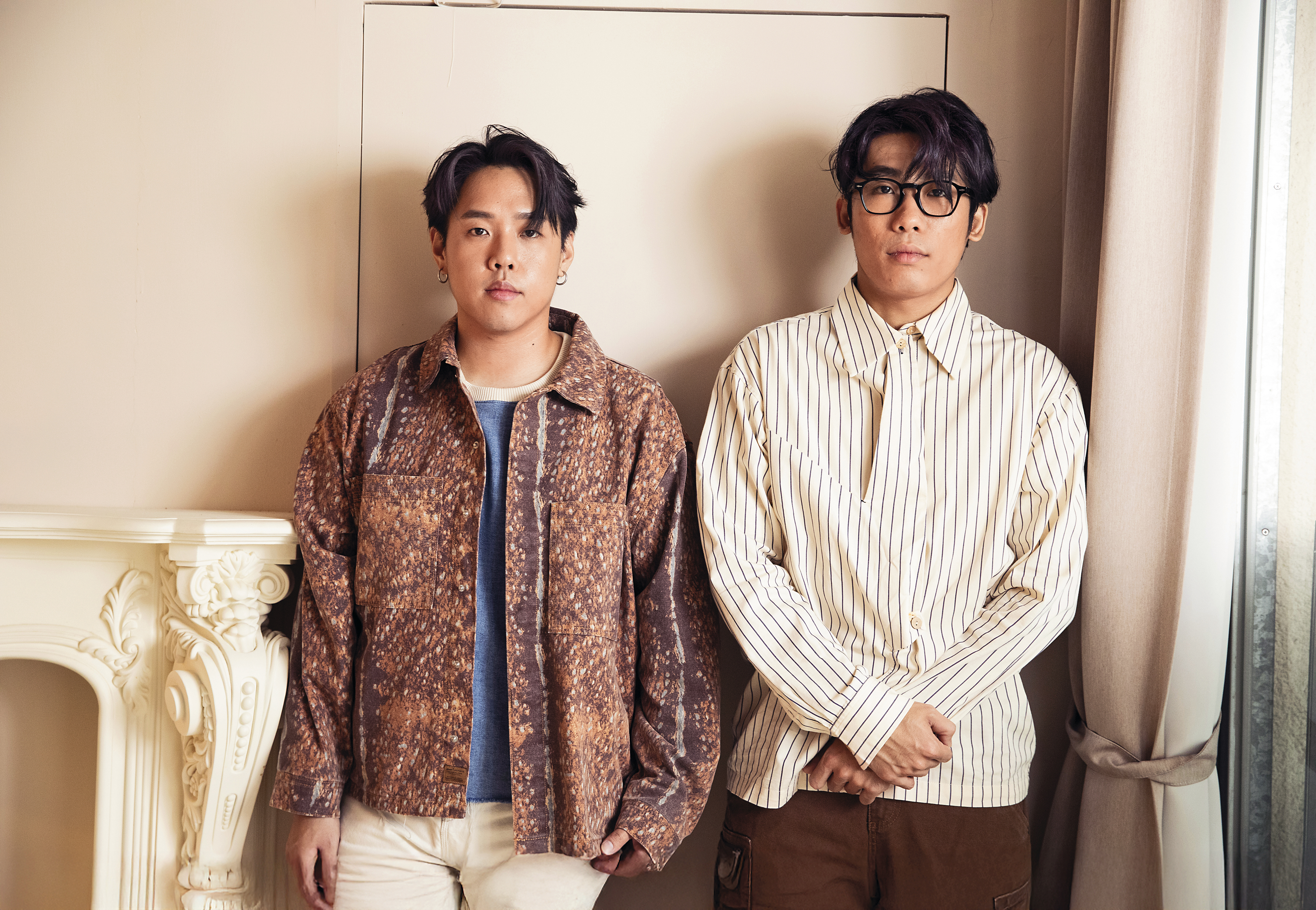 Theseus忒修斯由主唱劉正（左）、吉他手翔煜（右）組成，推出首張台語新專輯《未擇之路（凡勢我）》。